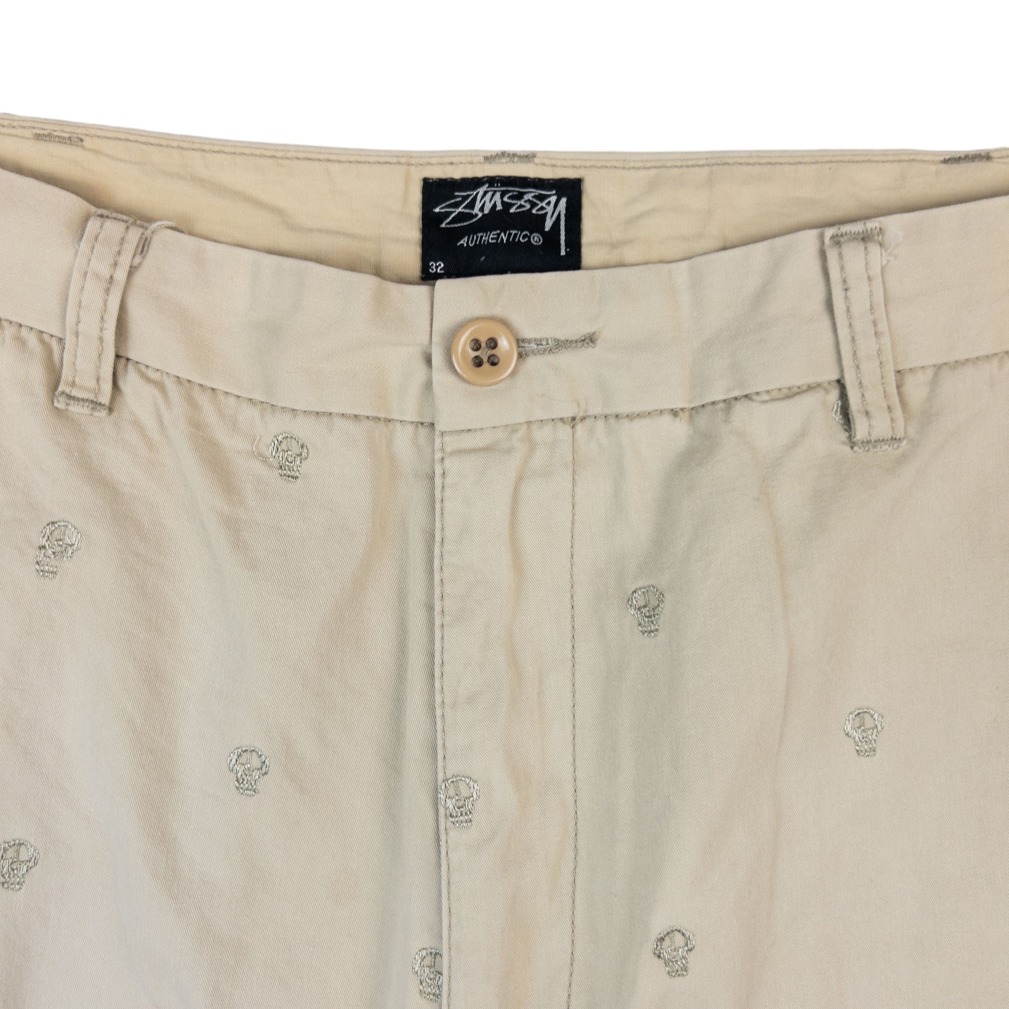 Vintage Stussy Skull Shorts Size W33