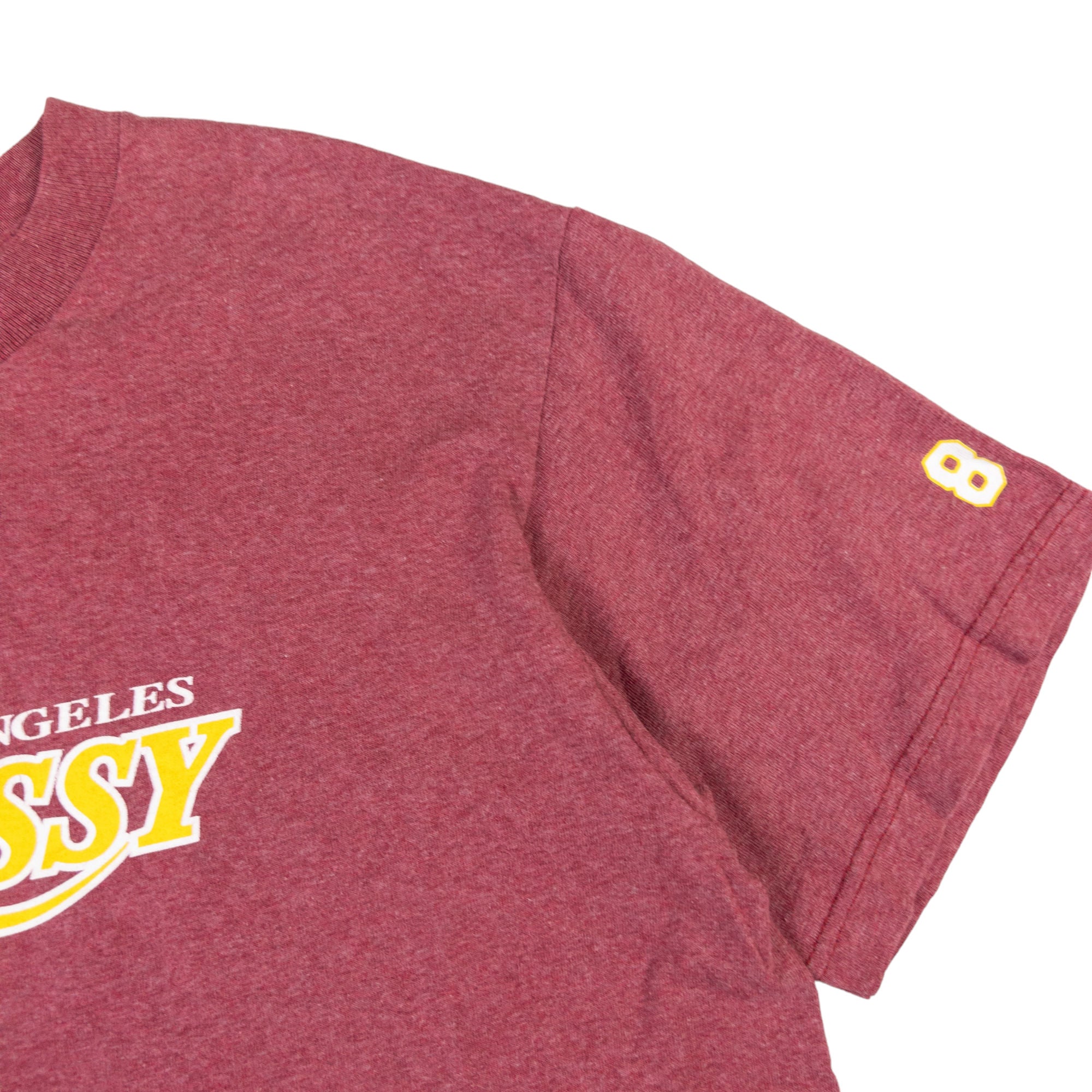 Vintage Stussy LA Lakers Logo T Shirt Size M