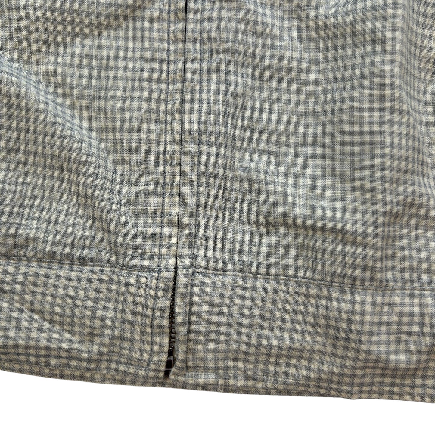 Vintage YSL Yves Saint Laurent Check Bomber Jacket Size XL