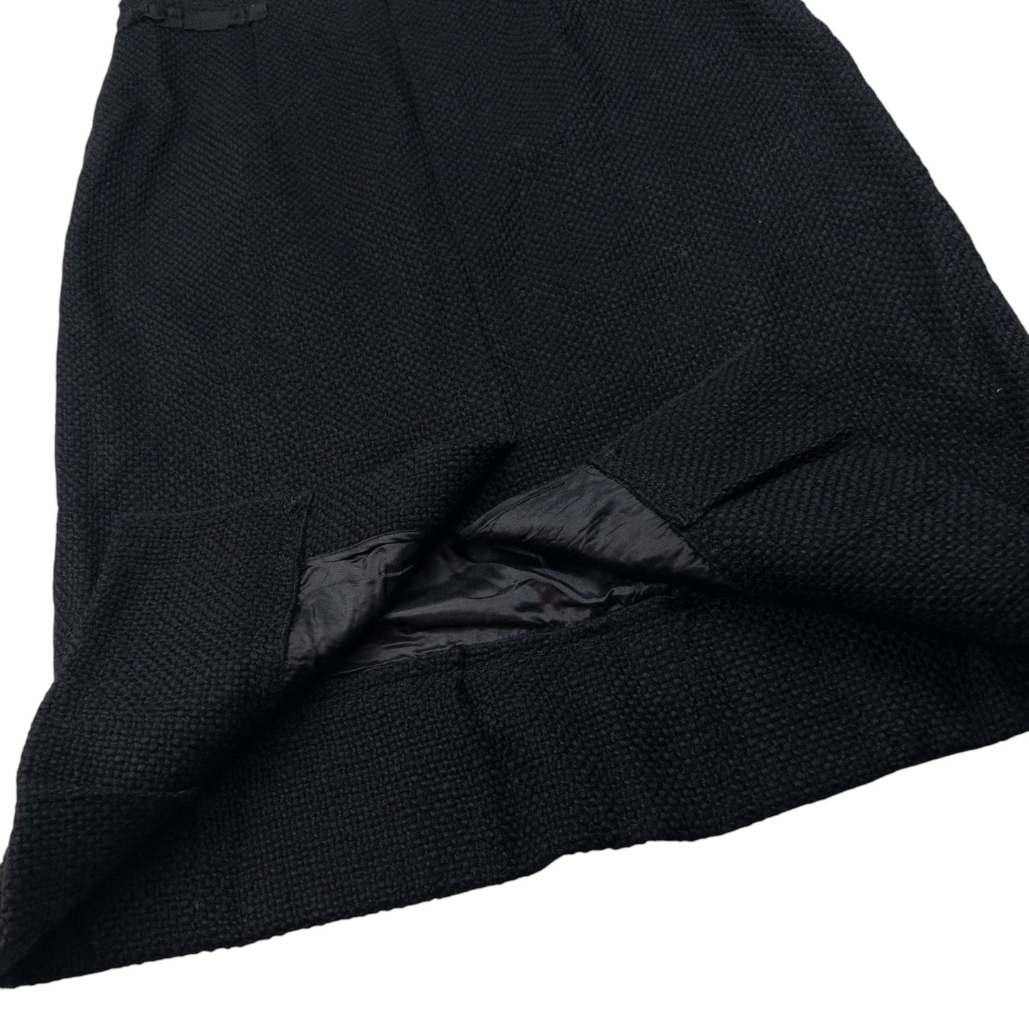 Vintage Prada Pleated Wool Skirt Womens Size W30