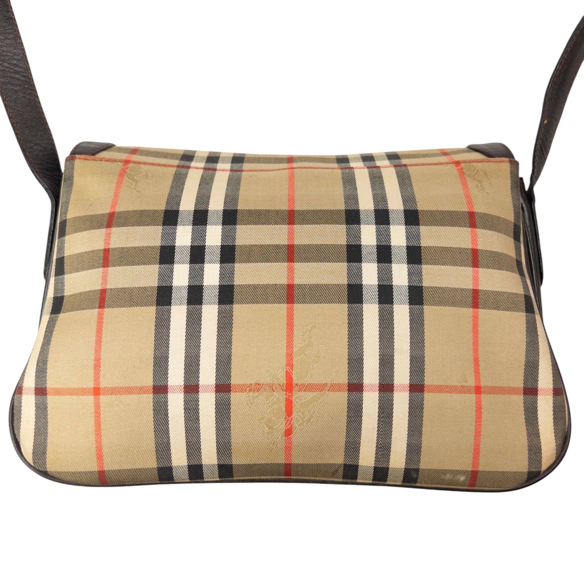 Vintage Burberry Nova Check Crossbody Bag
