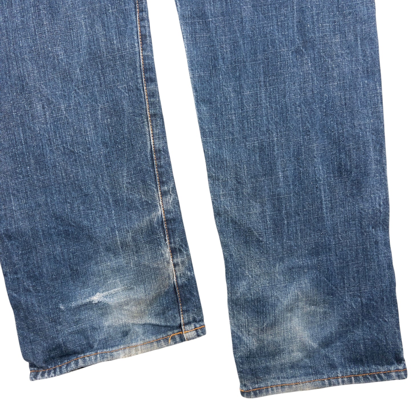 Vintage Evisu Double Gull Embroidered Japanese Denim Jeans Size W32