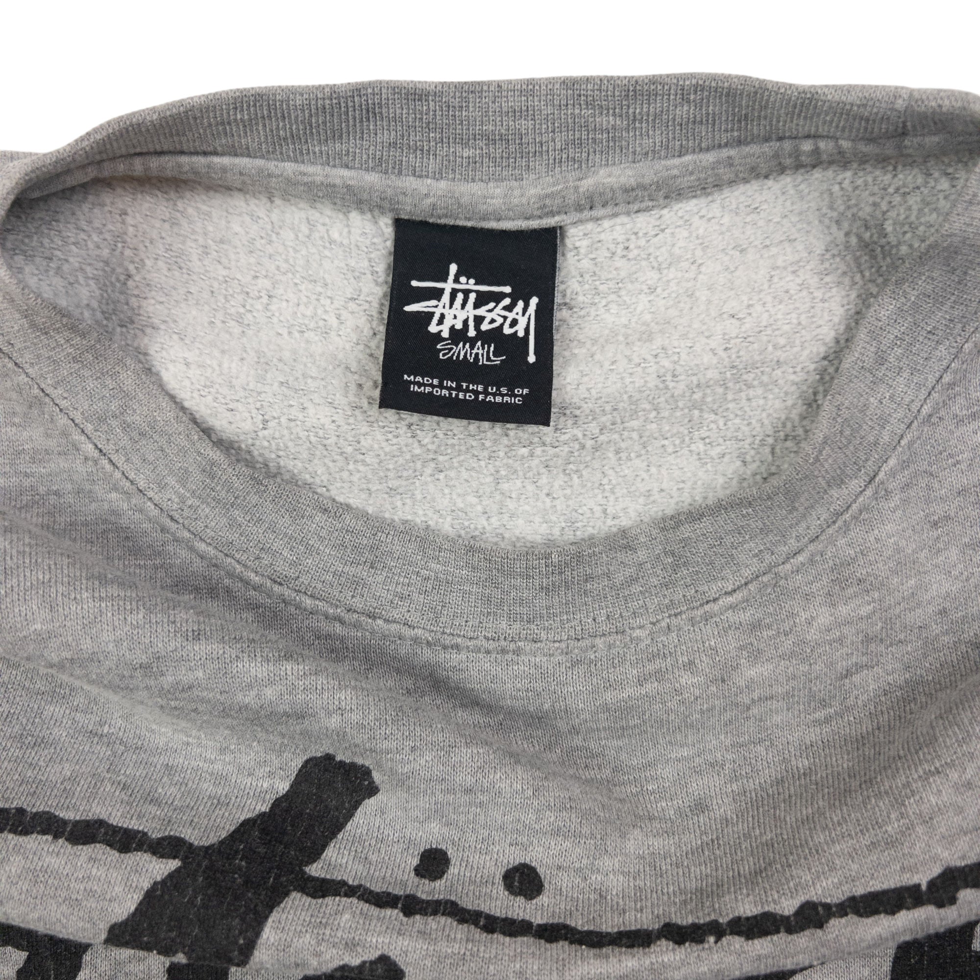 Vintage Stussy World Tour Graphic Sweatshirt Size S