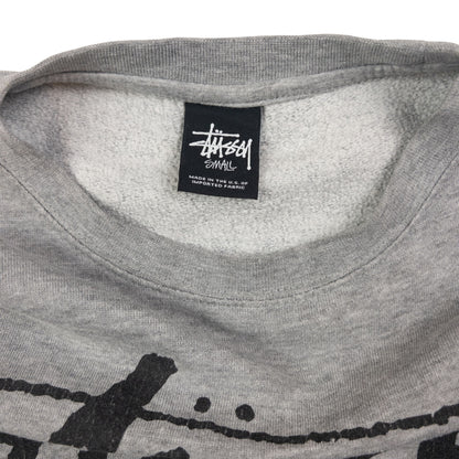 Vintage Stussy World Tour Graphic Sweatshirt Size S
