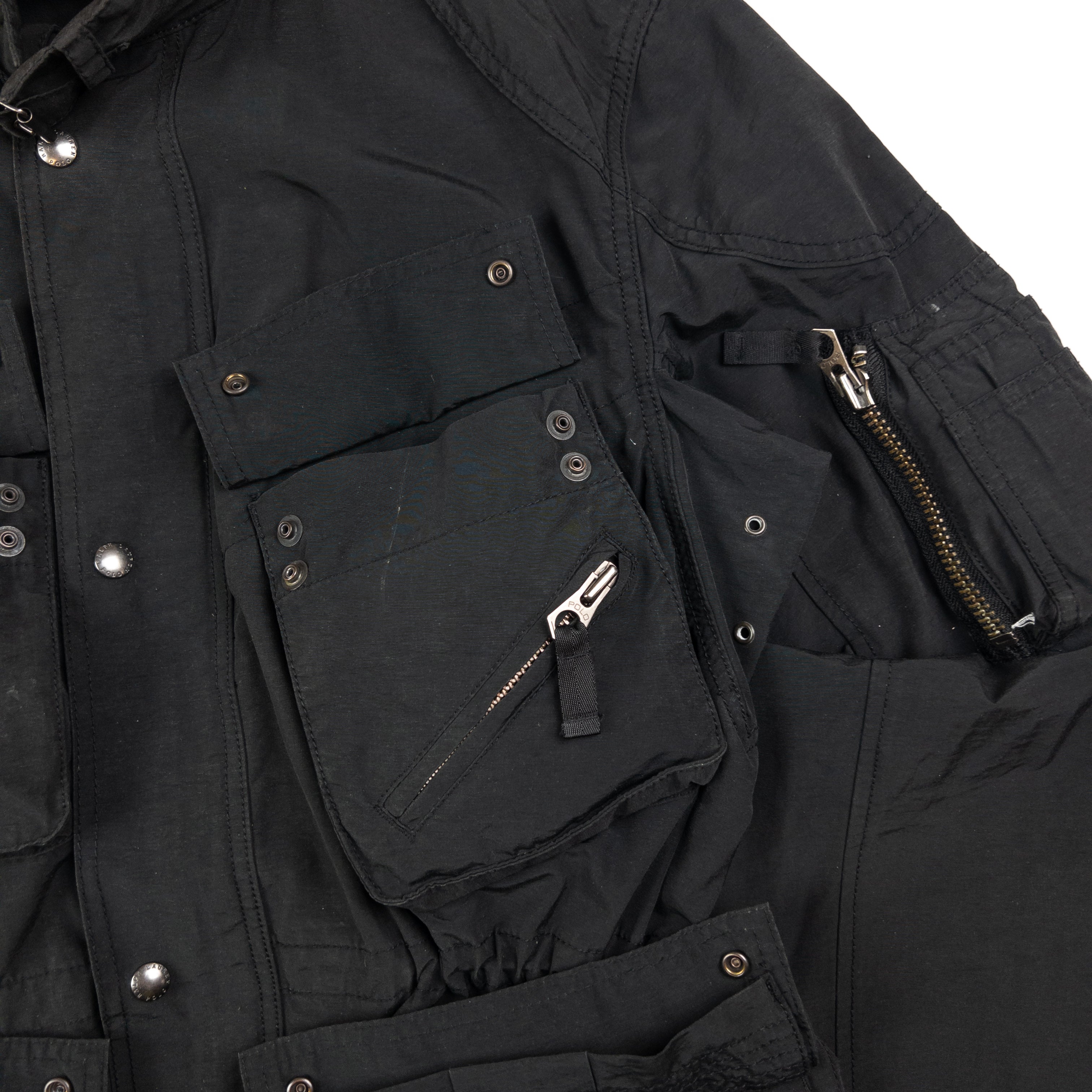 Vintage Polo Ralph Lauren Zip Up Cargo Jacket Size L