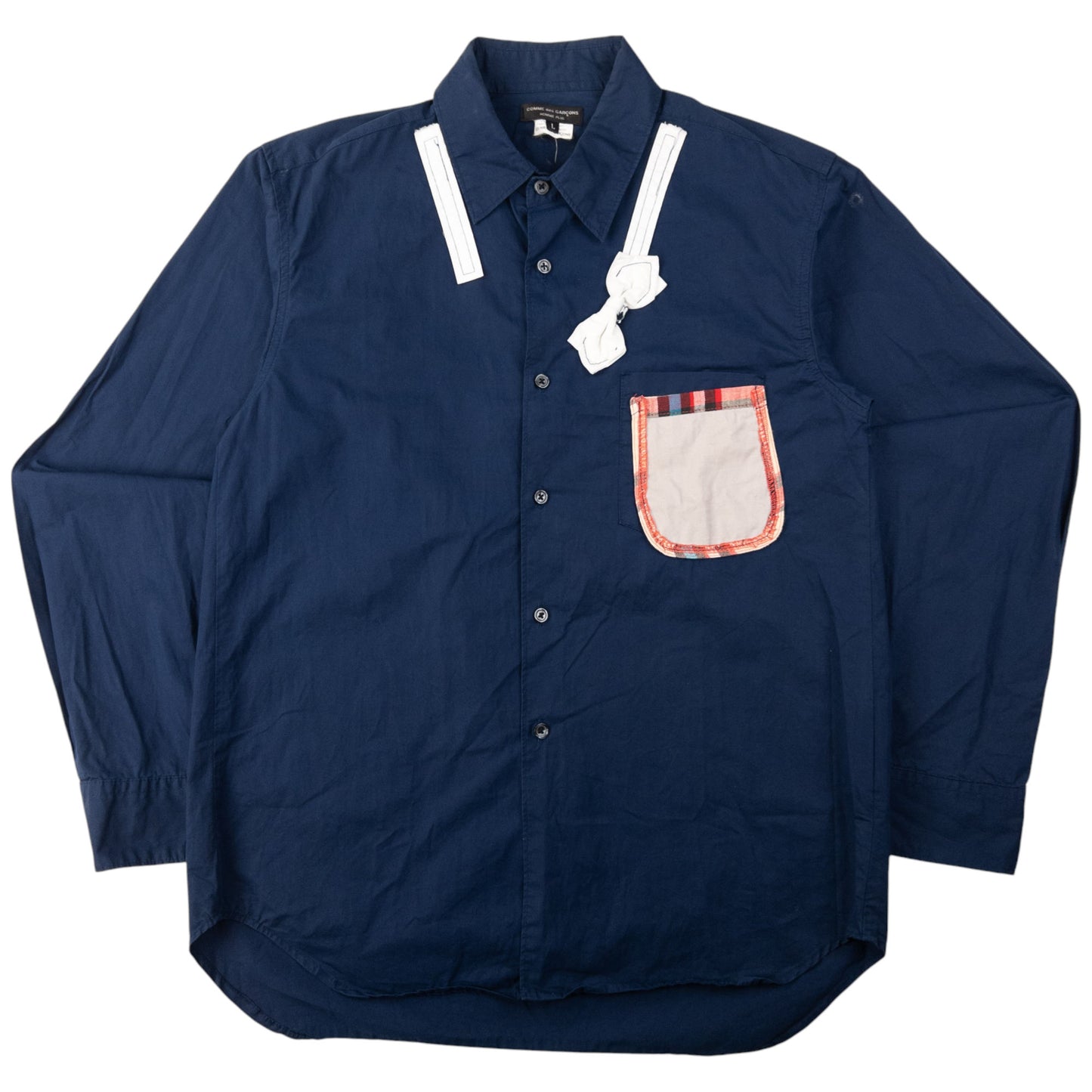 Vintage Comme Des Garçons HOMME Long Sleeve Button Up Shirt Size M