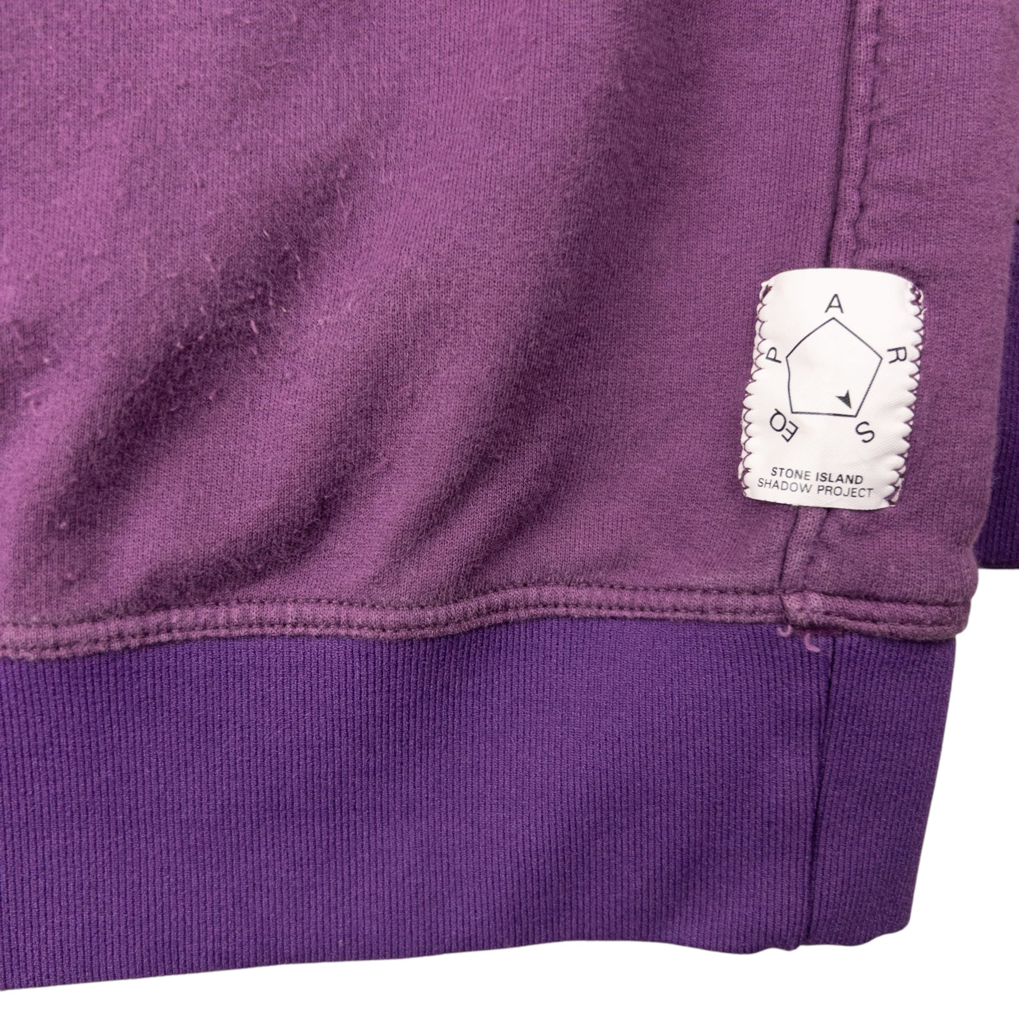 Vintage Stone Island Zip Up Hoodie Size L