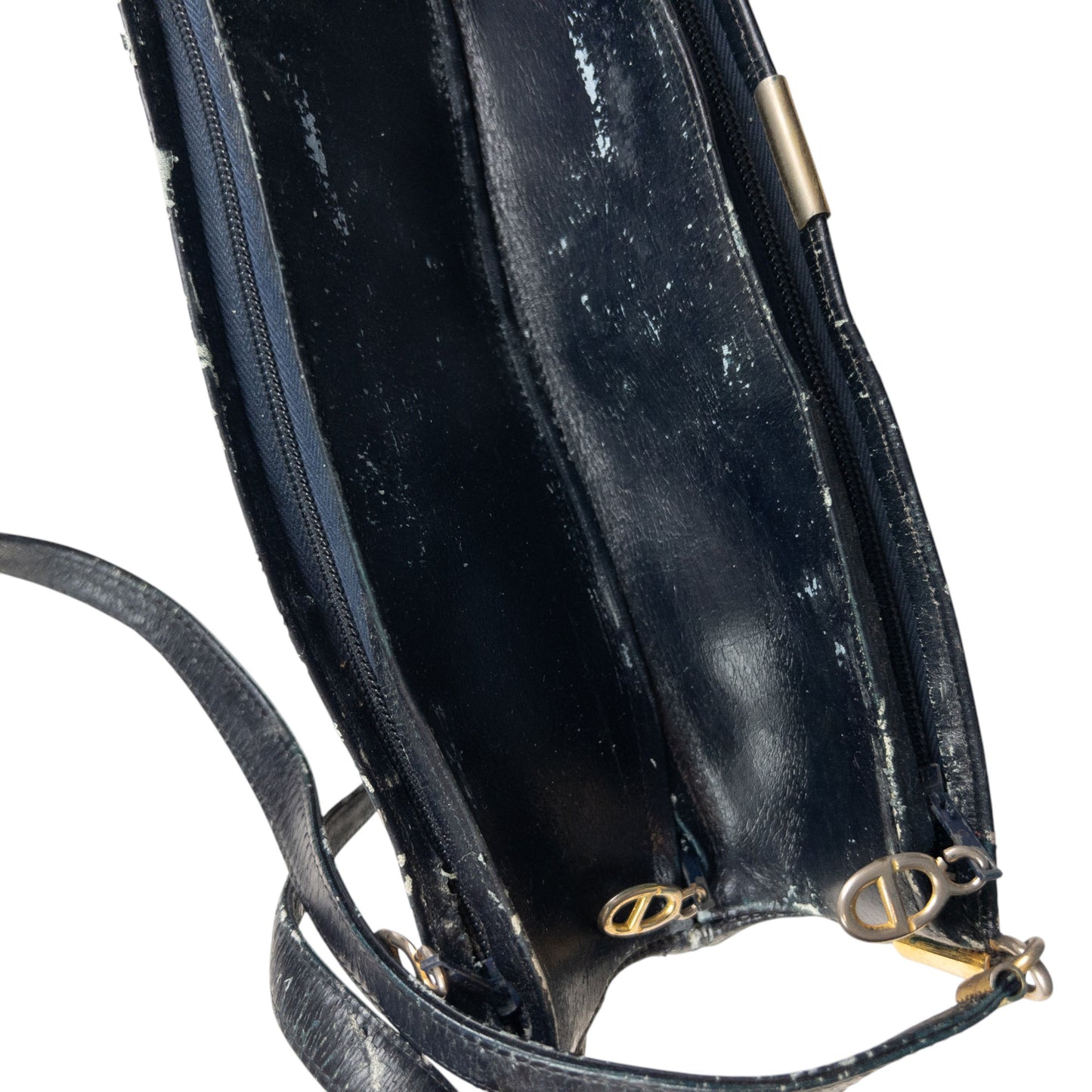 Vintage Dior Monogram Shoulder Bag