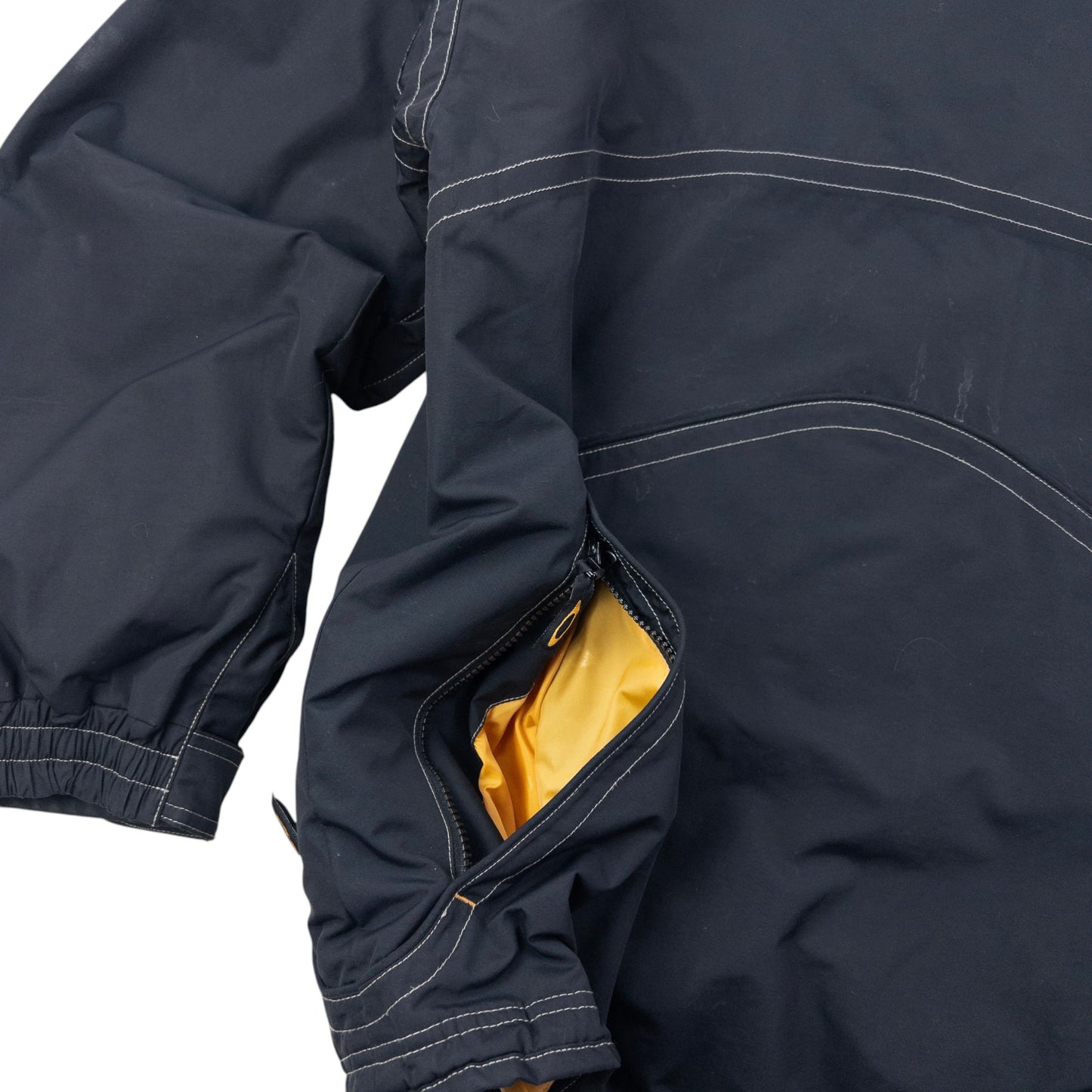 Vintage Oakley Zip Up Snowboarding Jacket Size XL