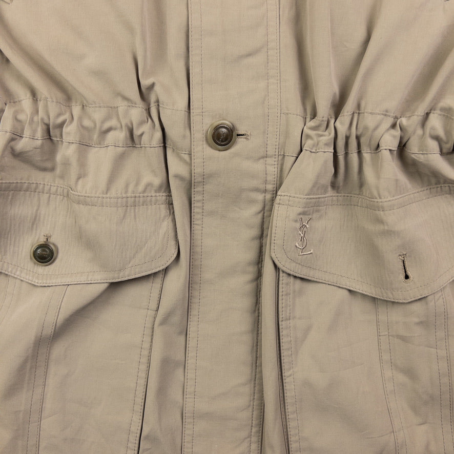 Vintage YSL Yves Saint Laurent Zip Up Jacket Size M
