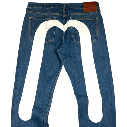 Vintage Evisu Daicock Japanese Denim Jeans Size W35