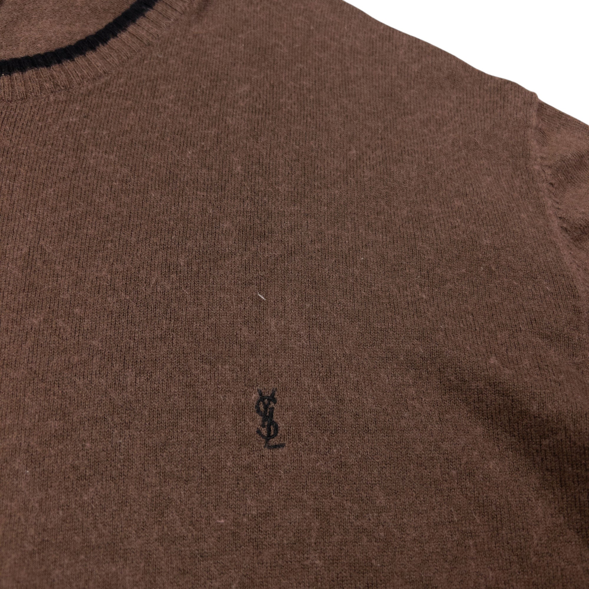 Vintage YSL Yves Saint Laurent Cashmere Jumper Size L