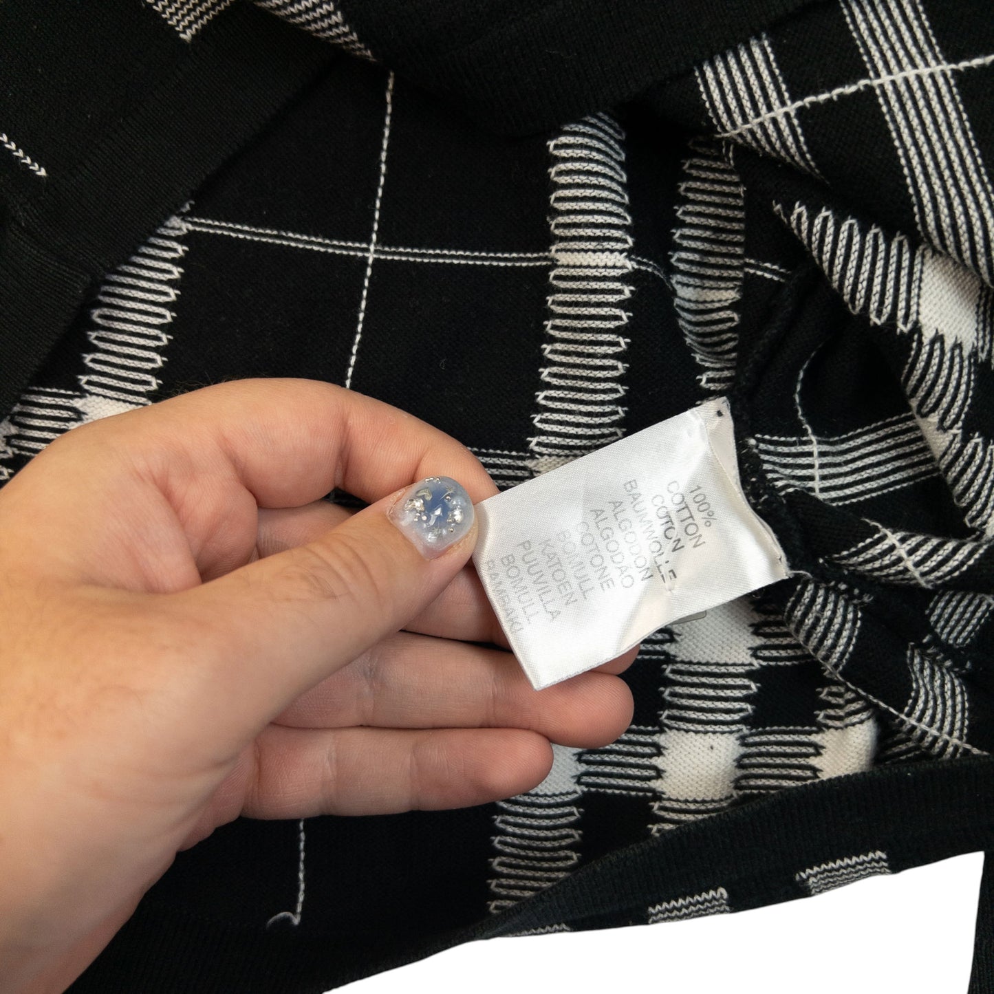 Vintage 2000s Burberry Nova Check Jumper Size M