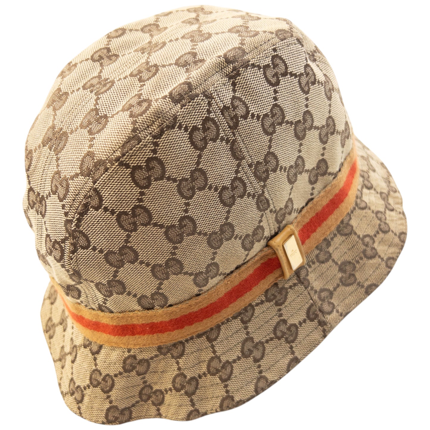 Vintage 2000s Gucci Monogram Bucket Hat Size M