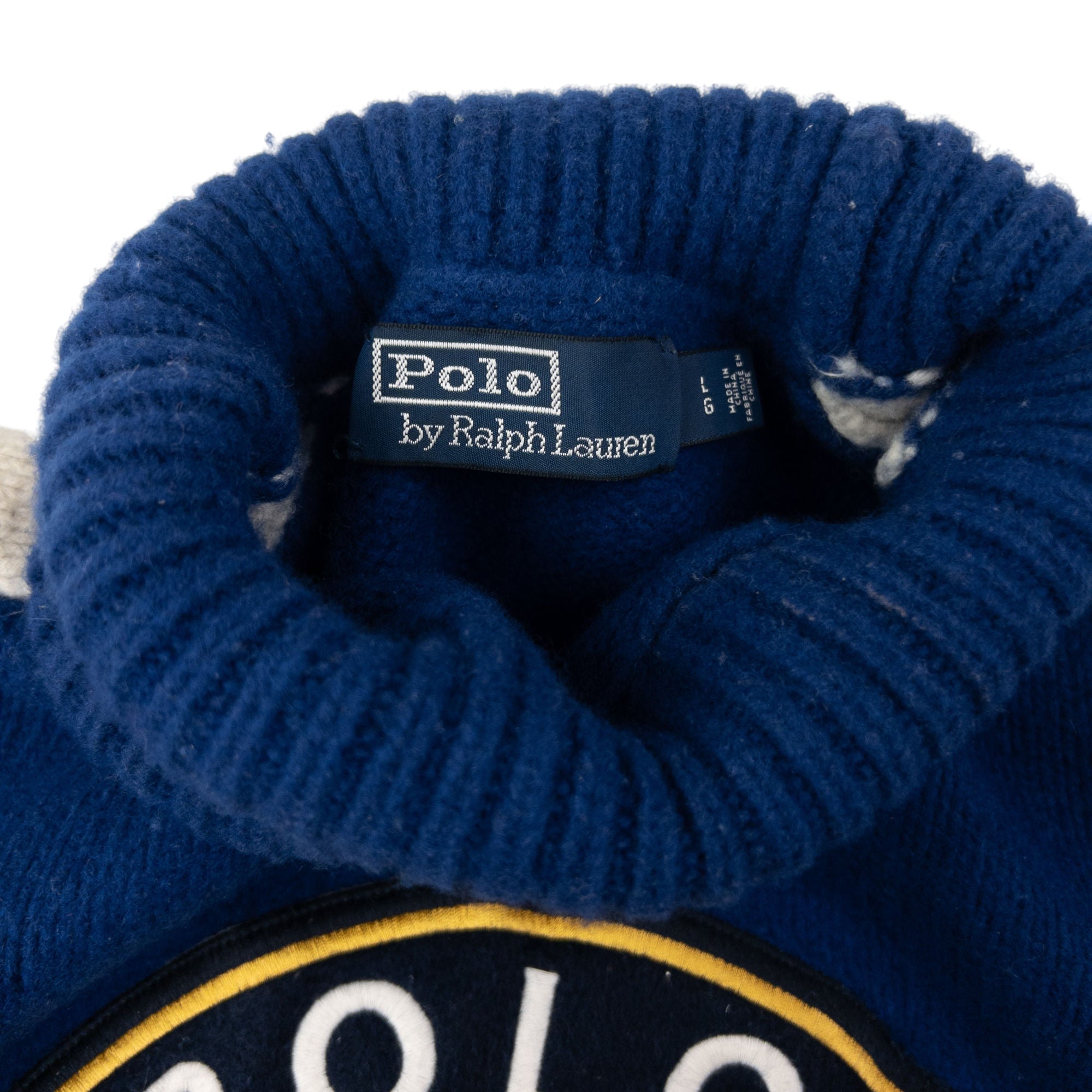 Vintage Polo Ralph Lauren USA Embroidered Knit Jumper Size S