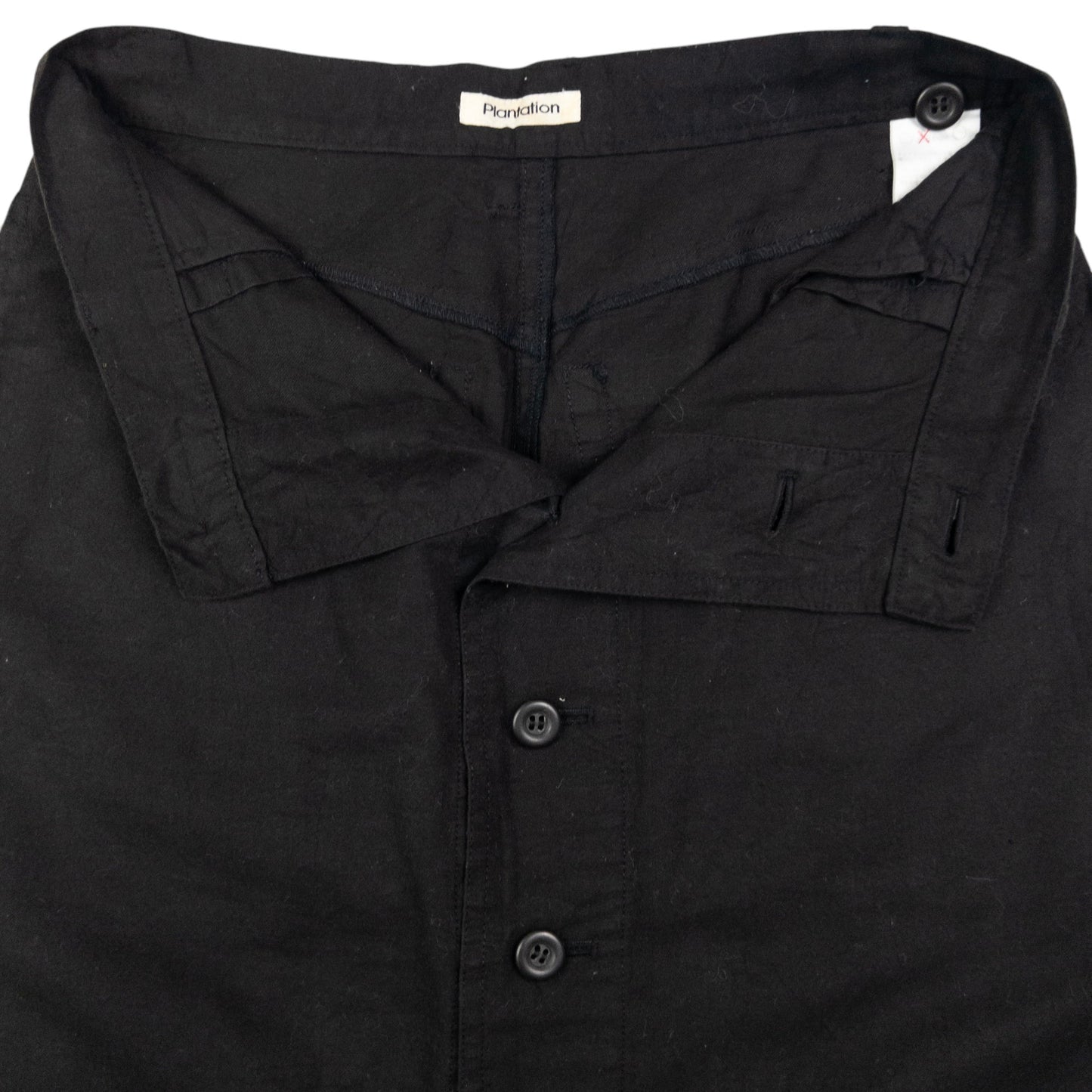 Vintage Plantation By Issey Miyake Full Button Midi Skirt Womens Size W27