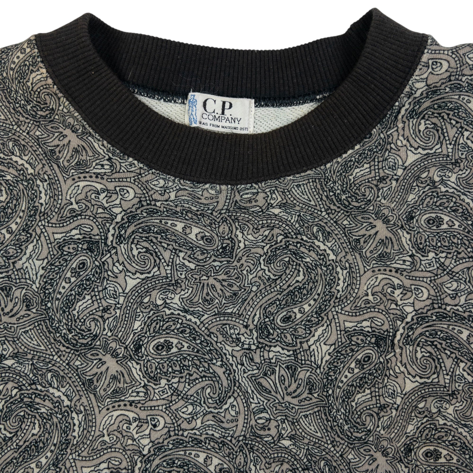 Vintage CP Company Marina Paisley Sweatshirt Size S