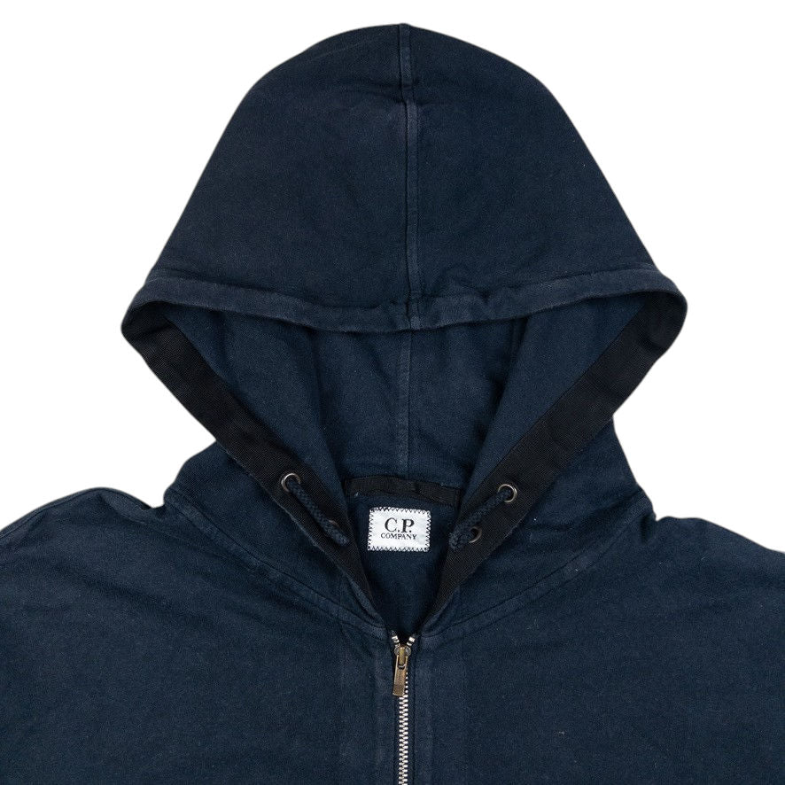 Vintage CP Company Zip Up Cargo Hoodie Size XL