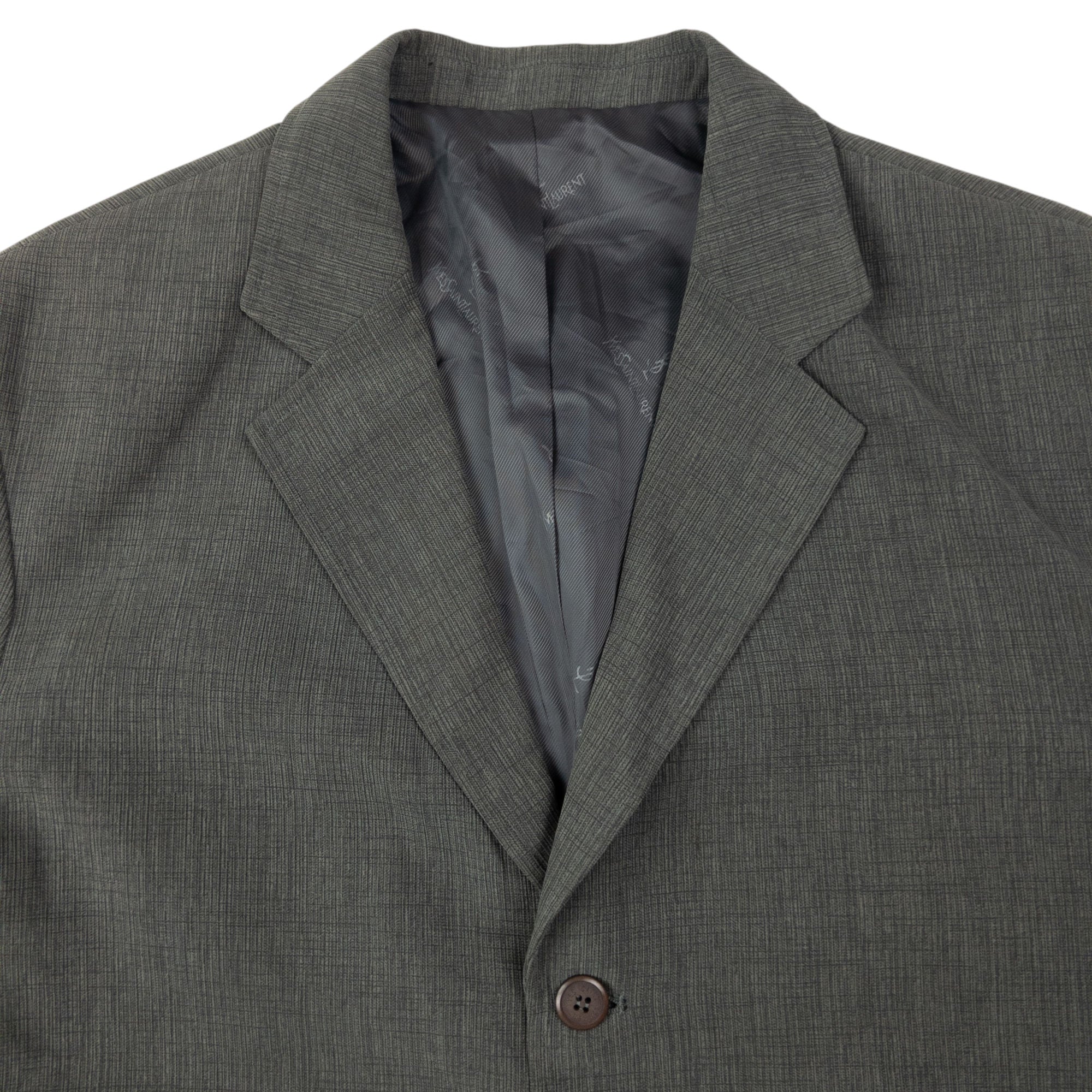 Vintage YSL Yves Saint Laurent Button Up Blazer Jacket Size L