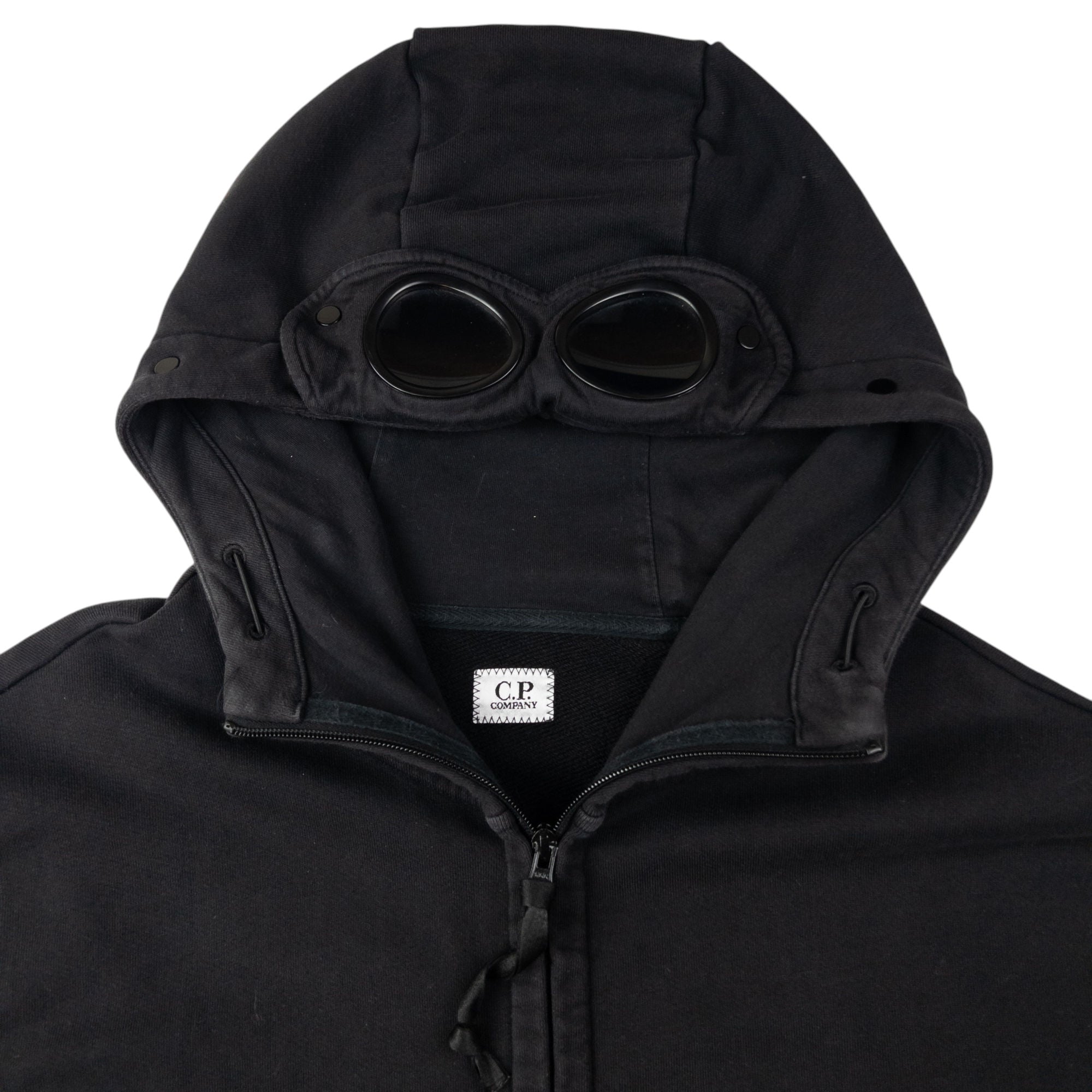 Vintage CP Company Goggle Hood Zip Up Hoodie Size XL