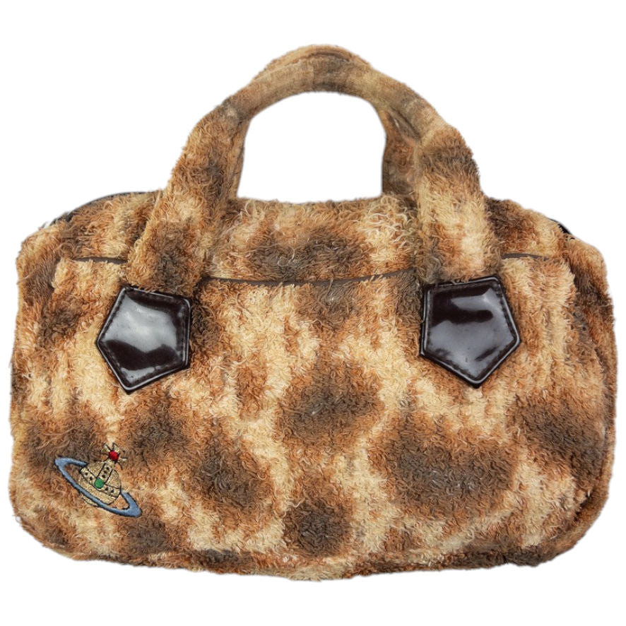 Vintage Vivienne Westwood Terry Cloth Pattern Handbag