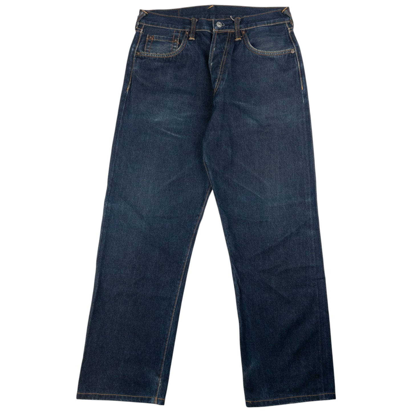 Vintage Evisu Painted Daicock Japanese Denim Jeans Size W30
