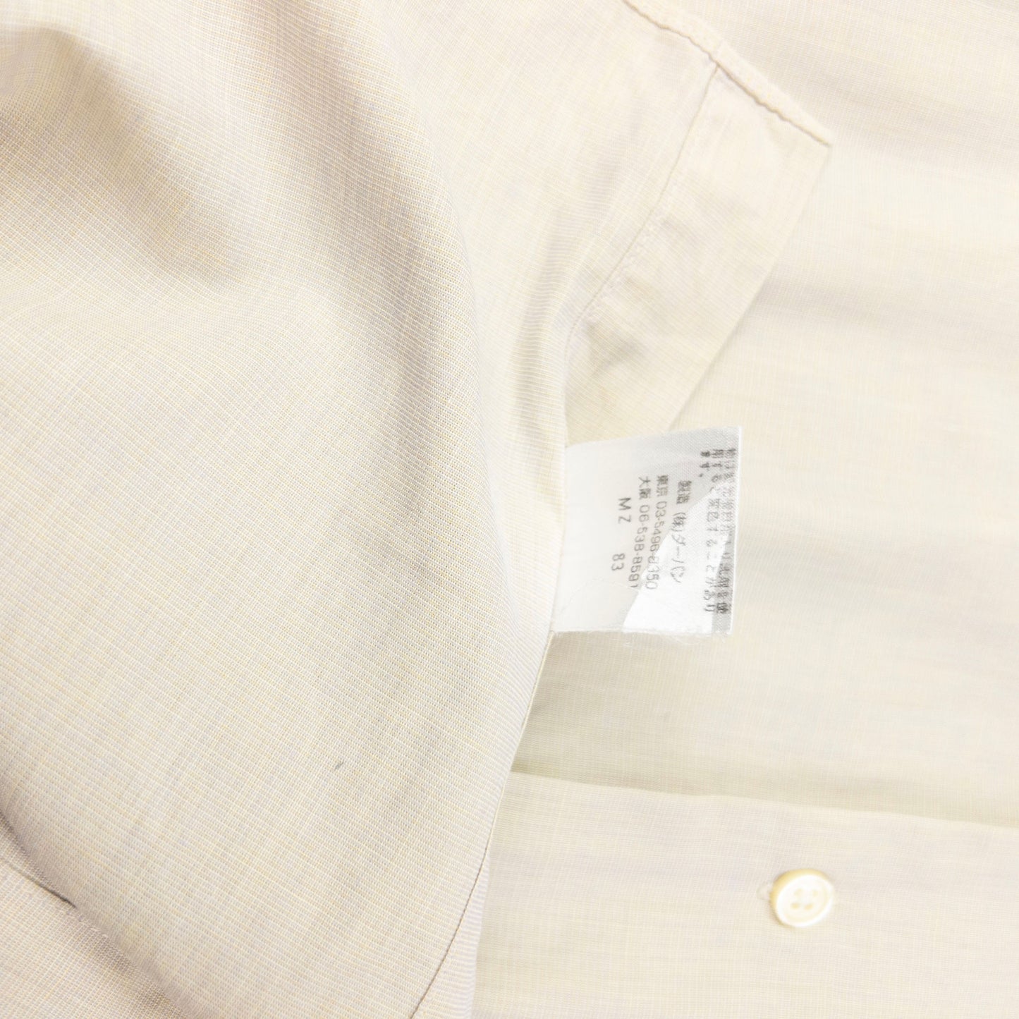 Vintage Yohji Yamamoto D'Urban Long Sleeve Button Up Shirt Size M