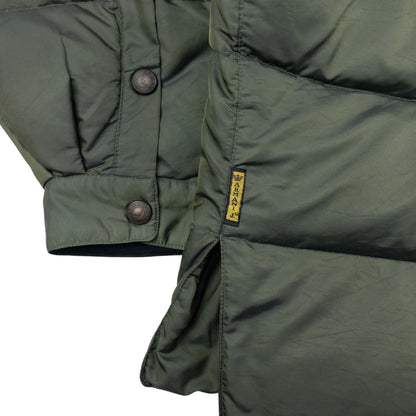 Vintage Armani Jeans Button Up Puffer Jacket Size L