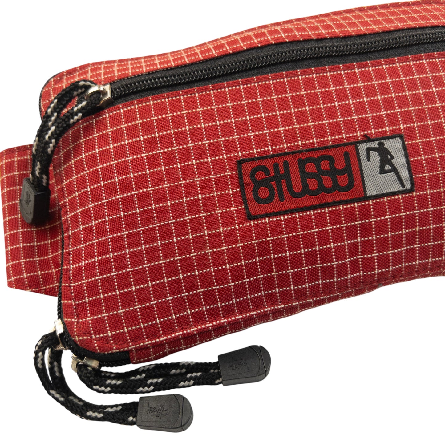 Vintage 2000s Stussy Checkered Crossbody Bag