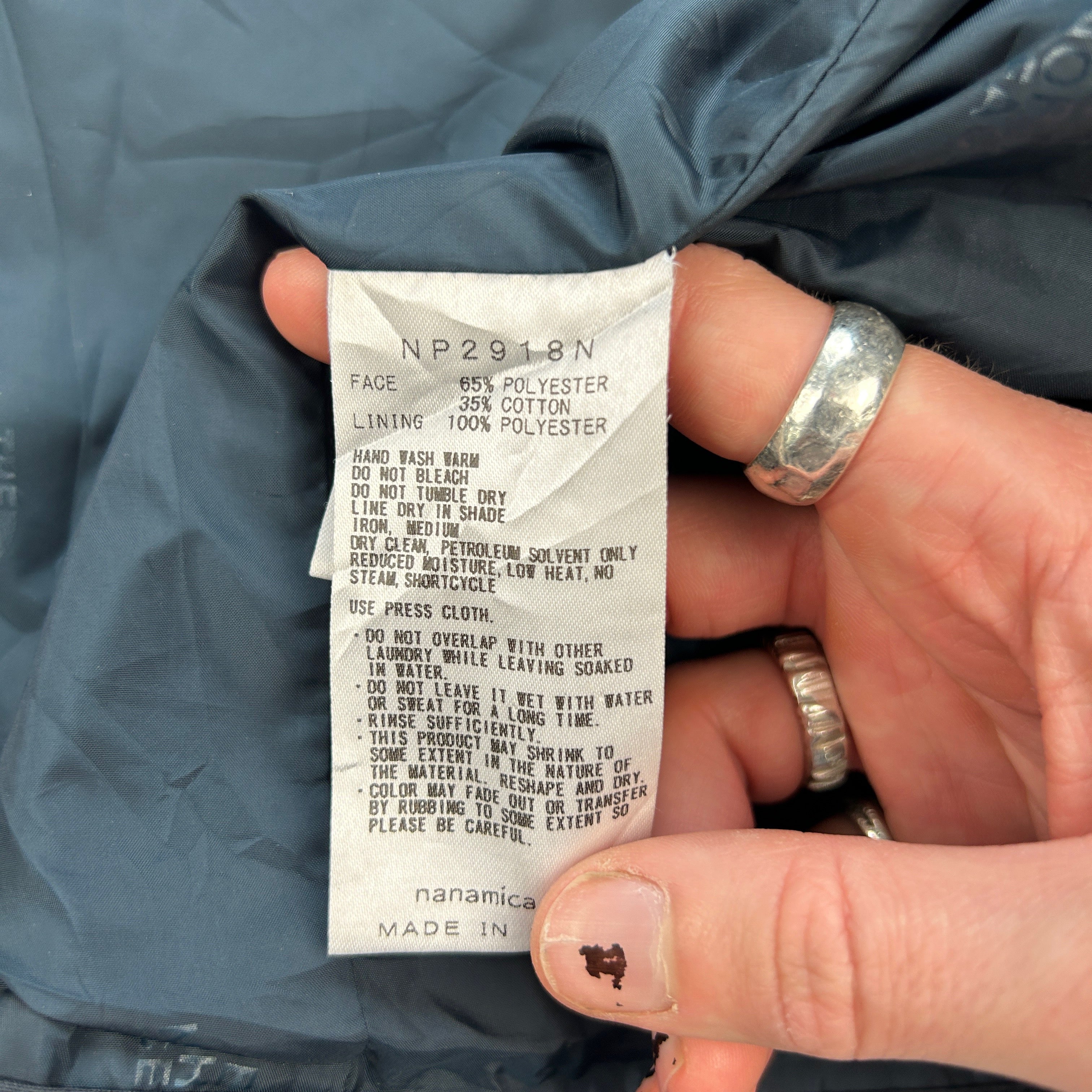 Vintage The North Face Japan Purple Label Long Coat Size M