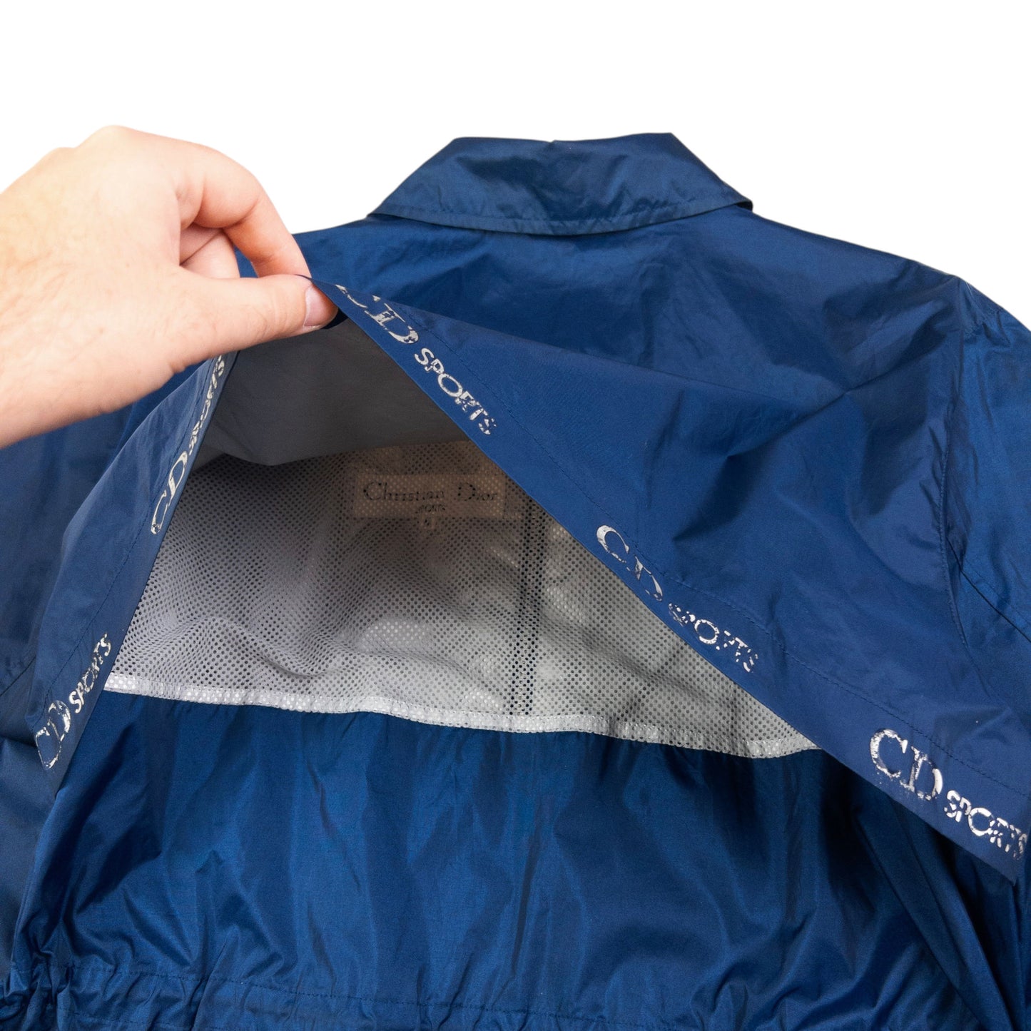 Vintage Dior Sports Lightweight Zip Up Jacket Size M