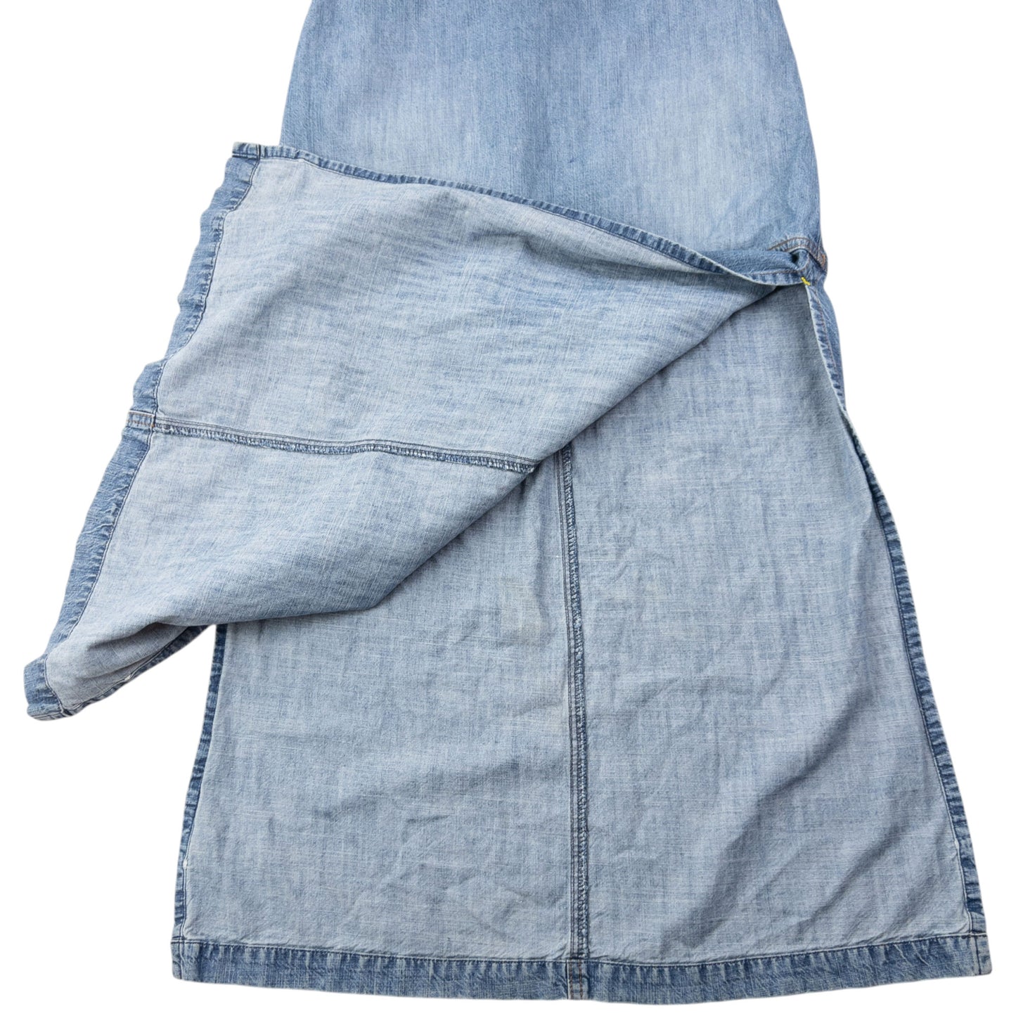 Vintage 2000s Armani Jeans Denim Maxi Skirt Womens Size M