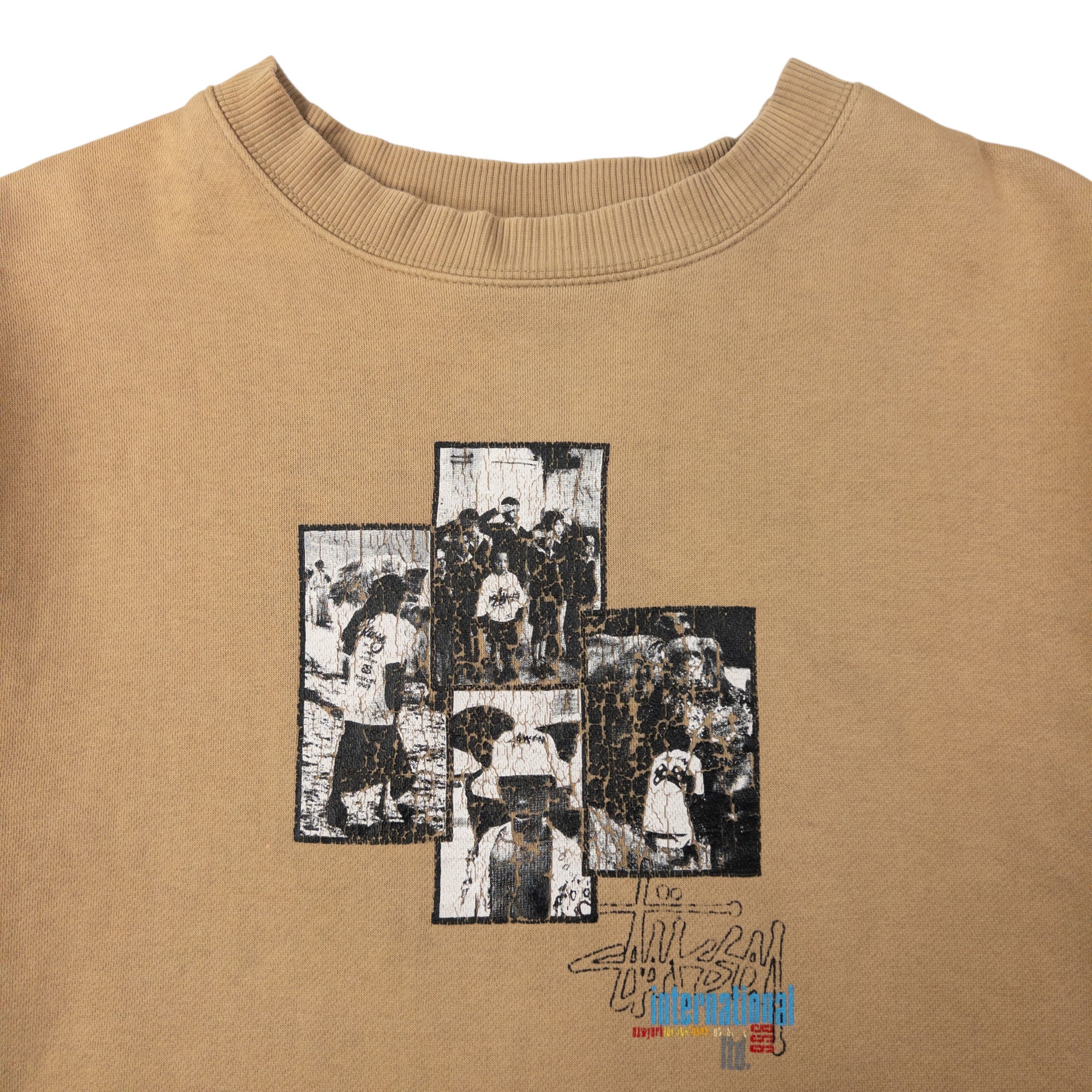 Vintage Stussy Graphic Sweatshirt Size M
