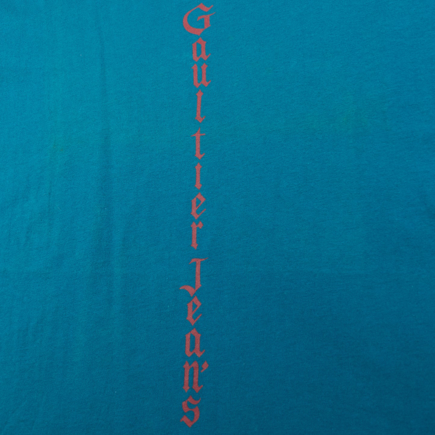 Vintage Gaultier Jean's Capped Sleeve T Shirt Womens Size L