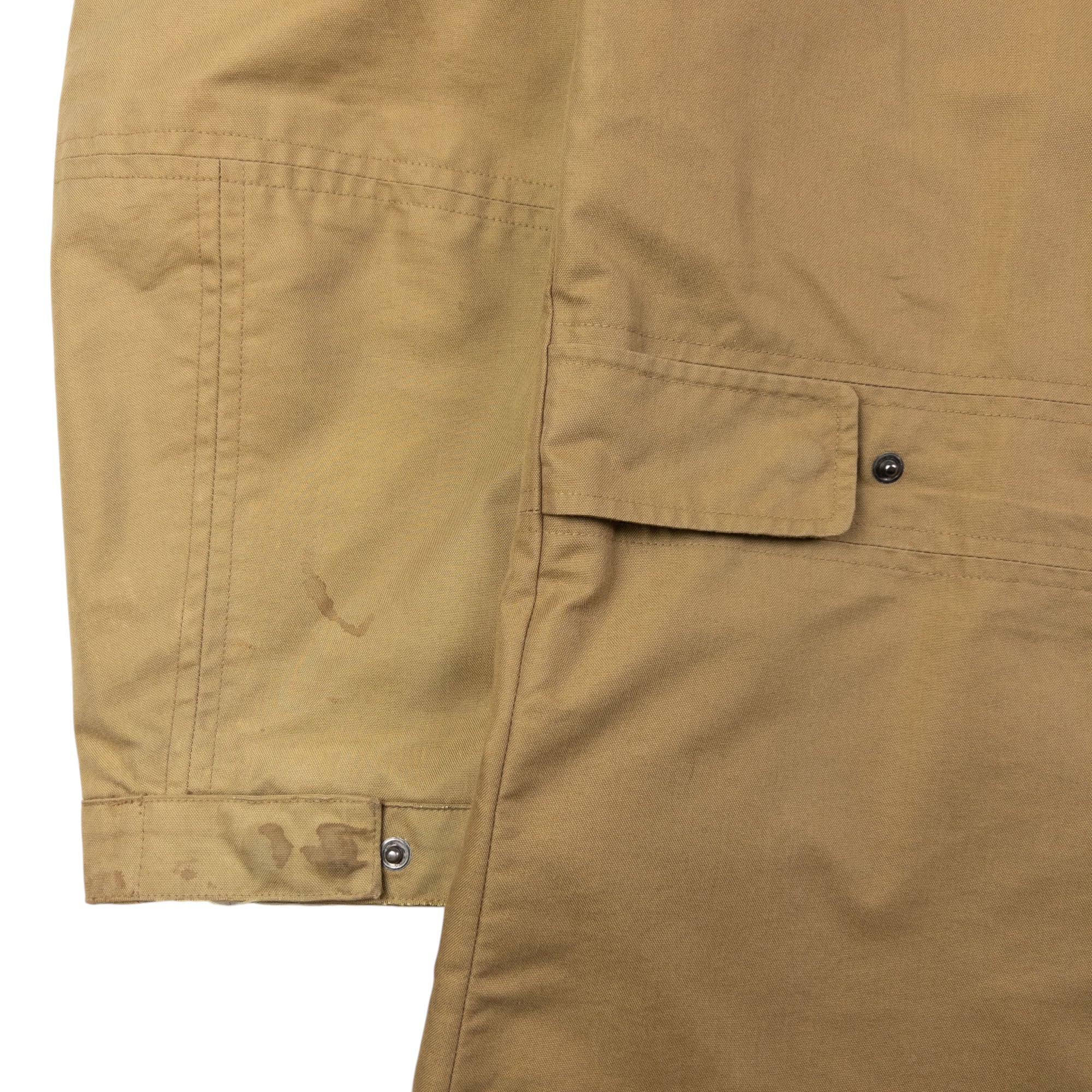 Vintage Burberry Zip Up Cargo Jacket Size XL