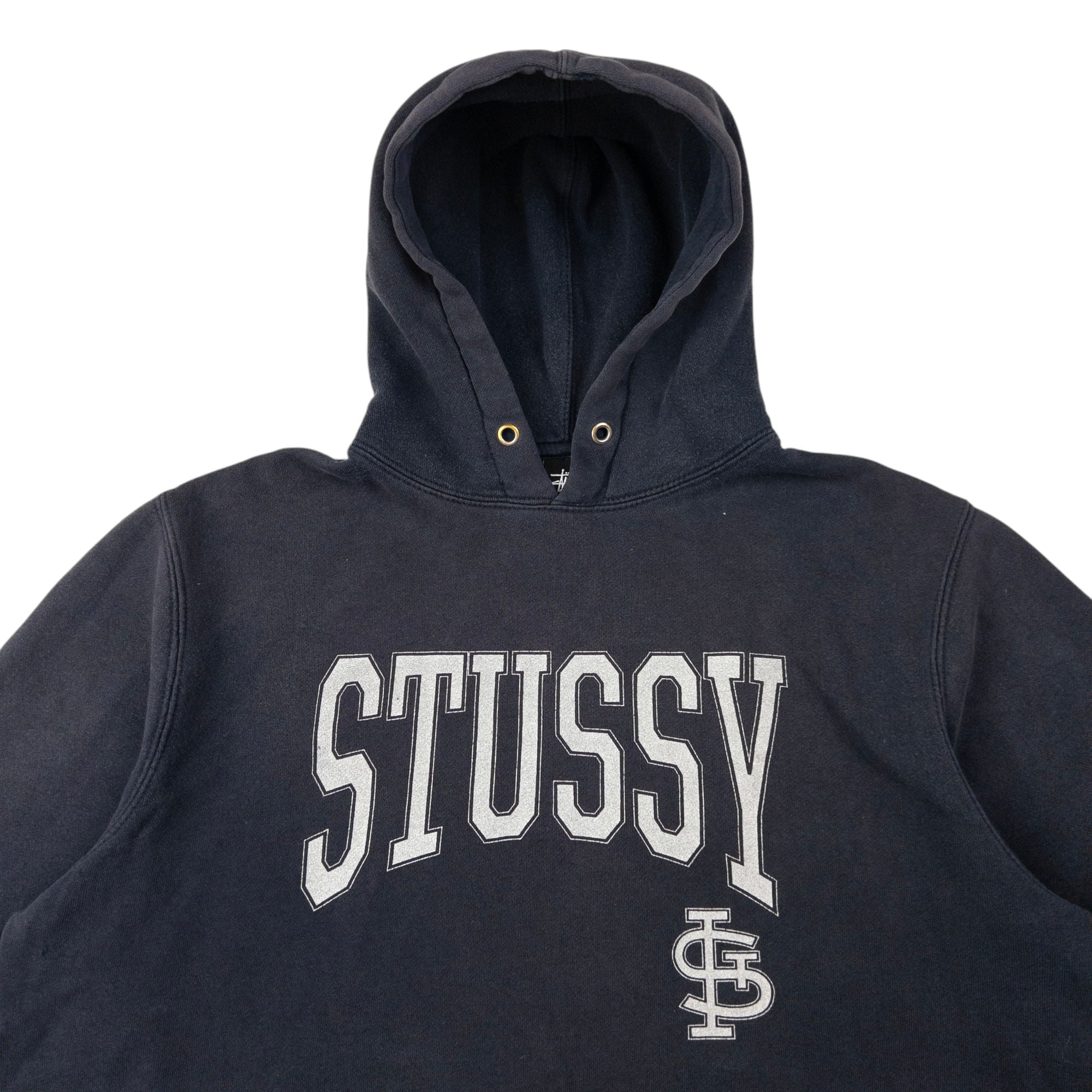 Vintage Stussy College Hoodie Size XL