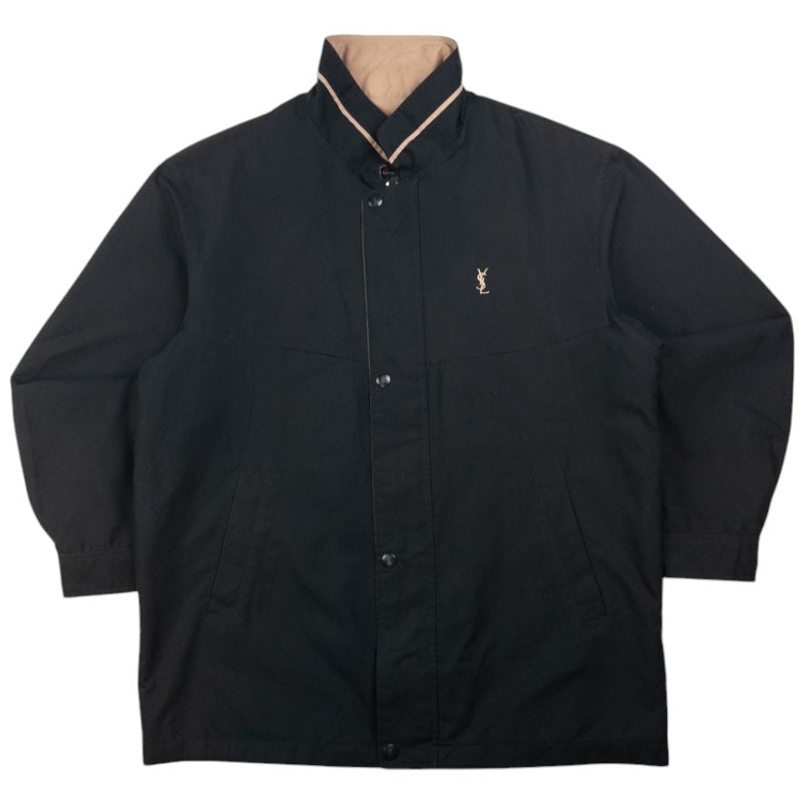 Vintage YSL Yves Saint Laurent Zip Up Jacket Size L