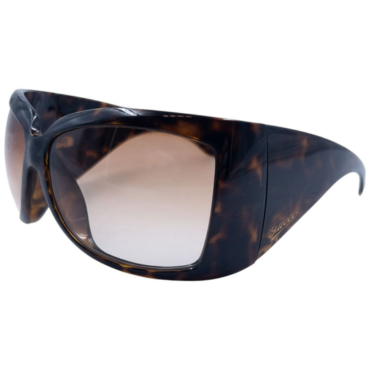 Vintage Gucci Oversized Tortoise Shell Sunglasses