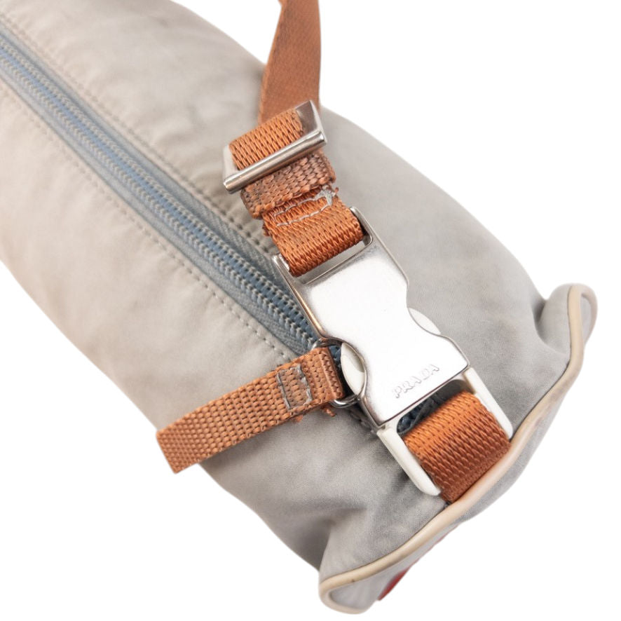 Vintage Prada Sport Mini Barrel Shoulder Bag
