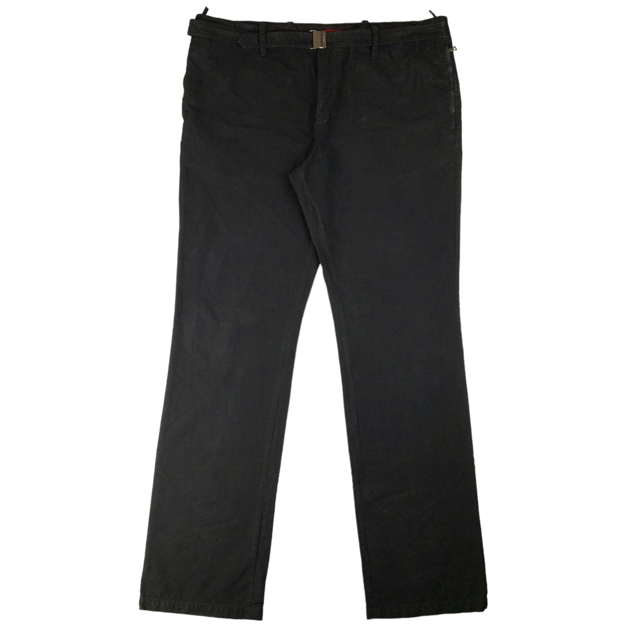Vintage Prada Sport Belt Waist Chino Trousers Size W38