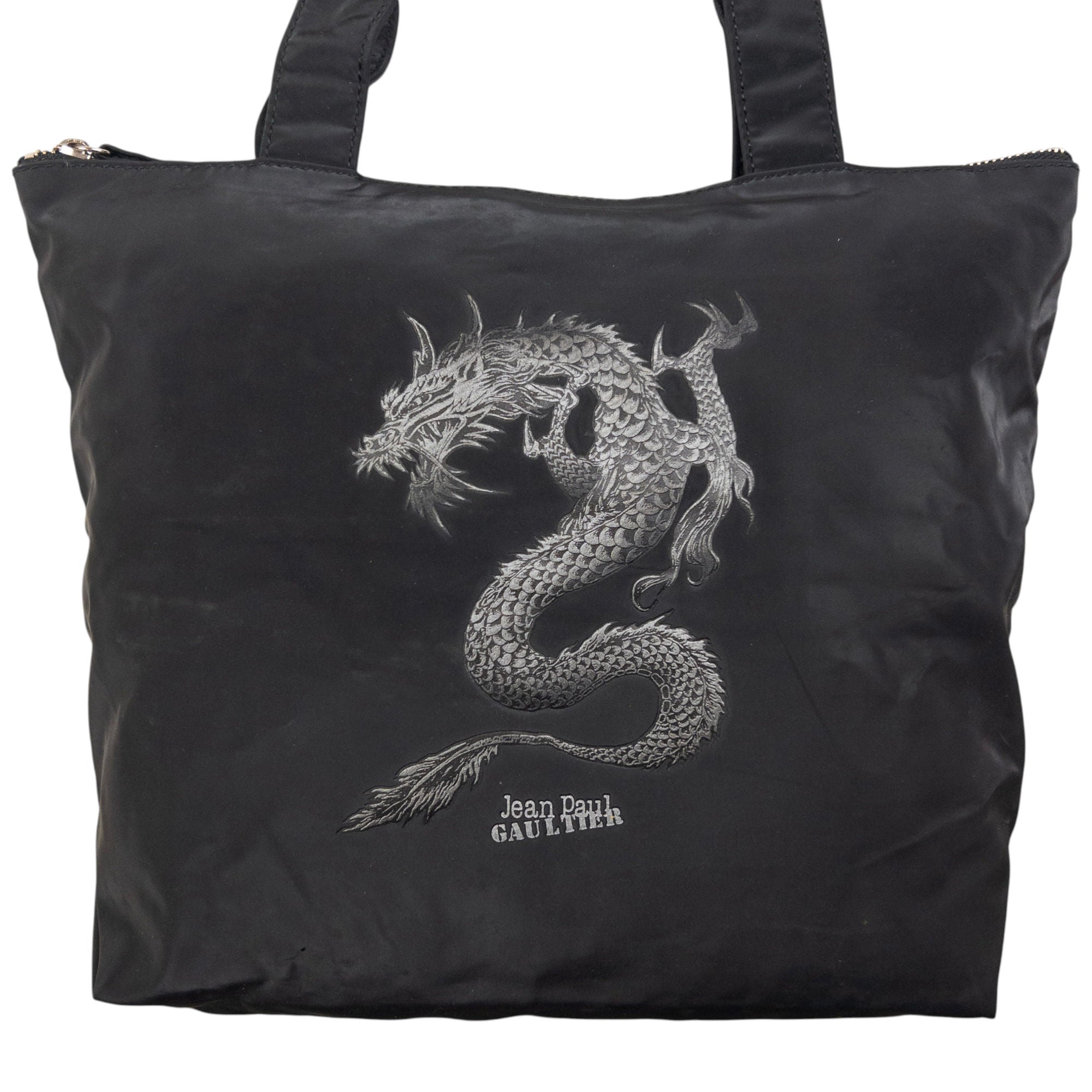 Vintage Jean Paul Gaultier Dragon Print Handbag