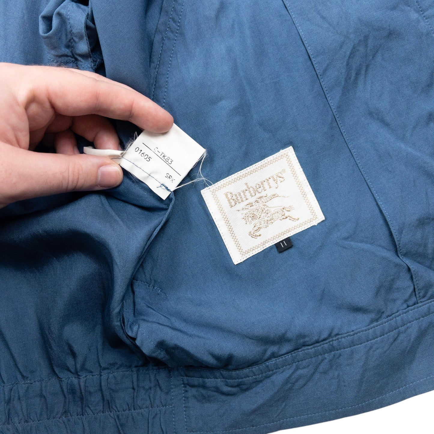 Vintage 80s Burberry Lightweight Jacket Size S