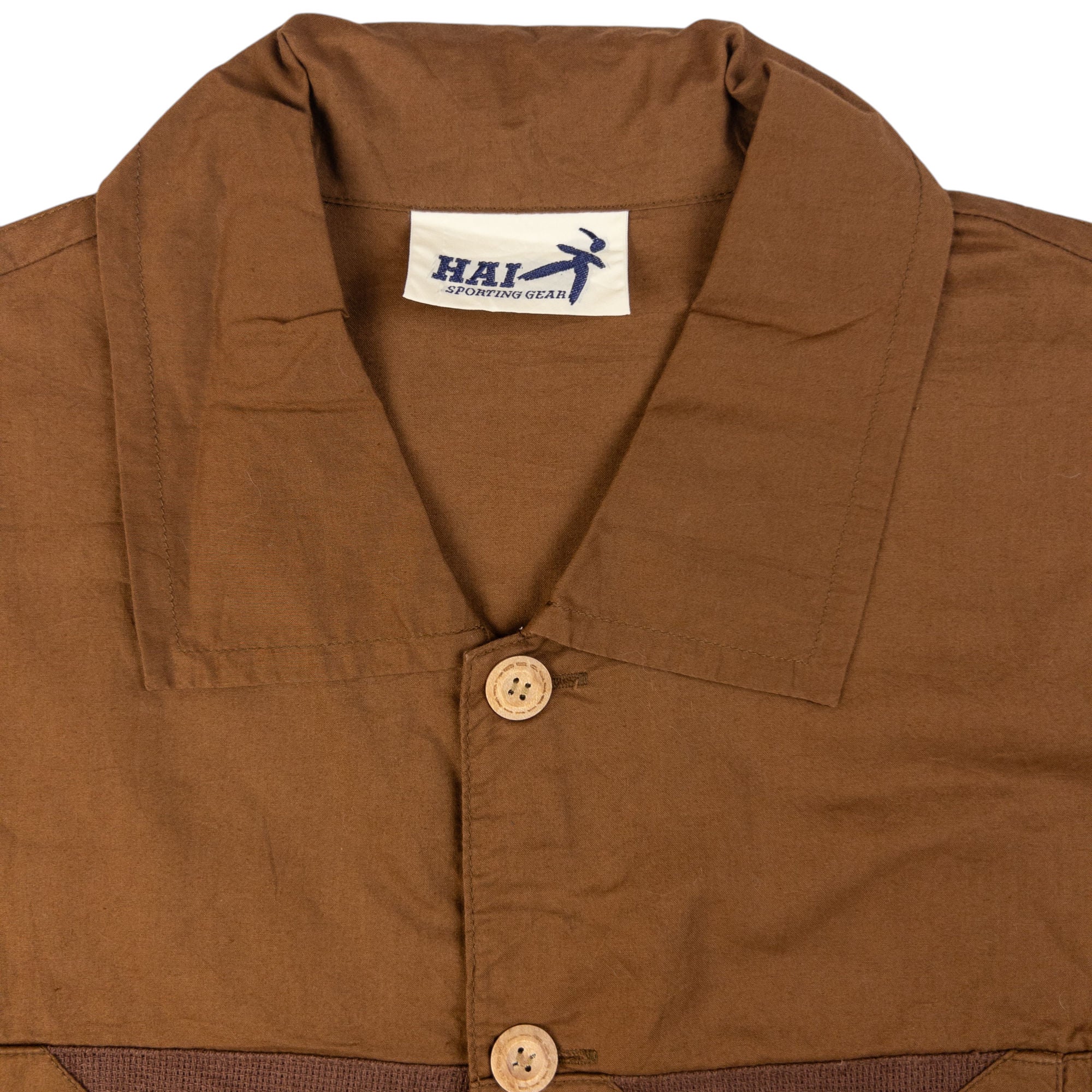 Vintage Hai Sporting Gear By Issey Miyake Short Sleeve Button Up Shirt Size M