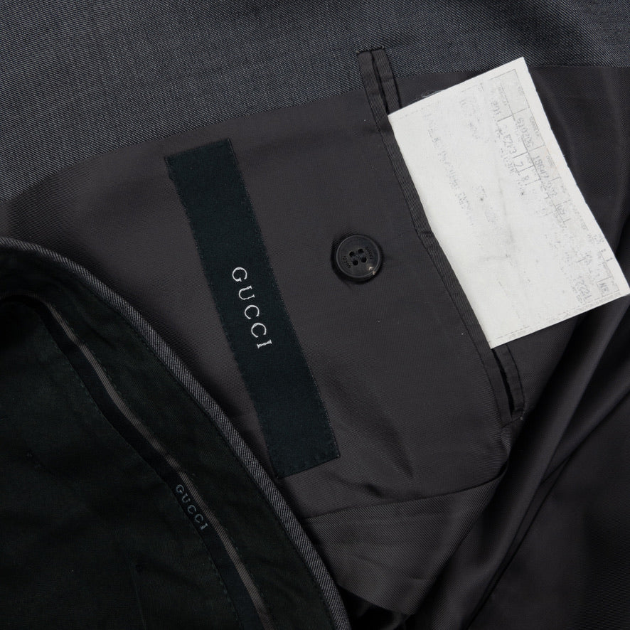Vintage 90s Gucci Jacket & Trousers Suit Set Size M