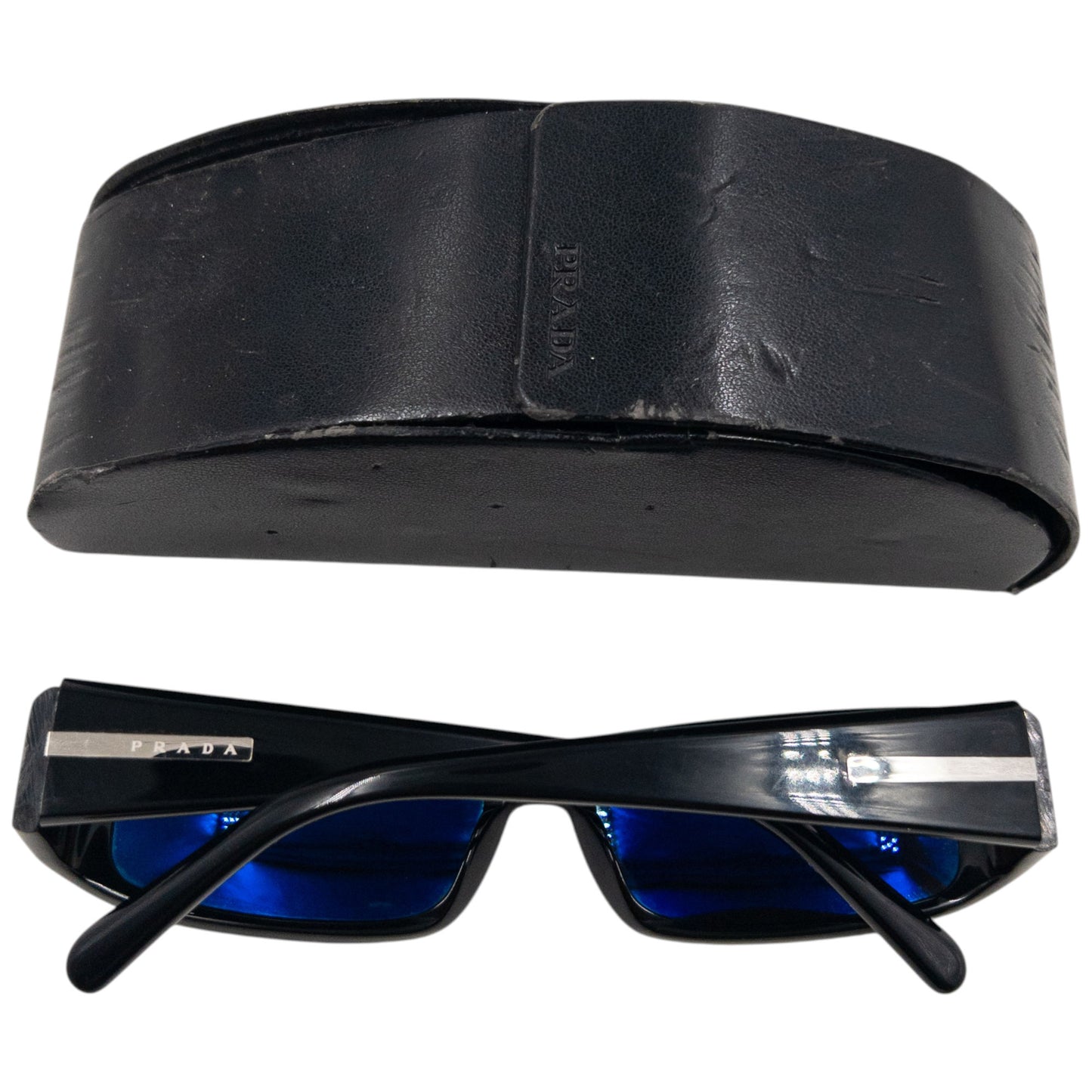 Vintage 2000s Prada Iridescent Lens Sunglasses