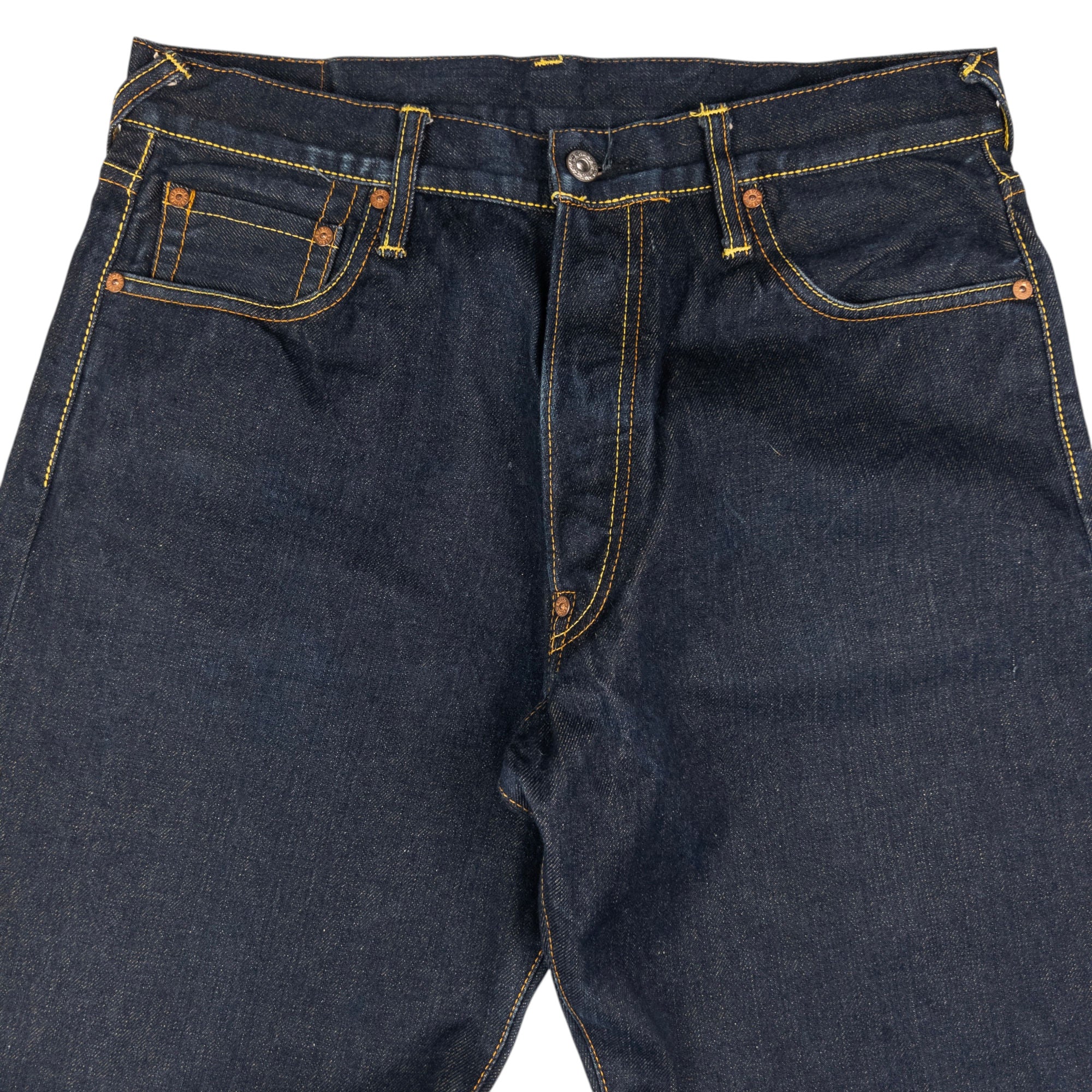 Vintage Evisu Painted Daicock Japanese Denim Jeans Size W31