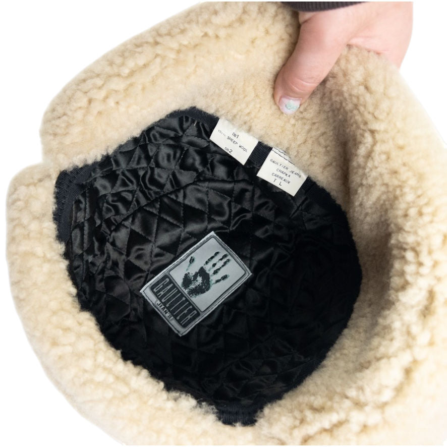 Vintage Gaultier Jean's Fleece Trapper Hat