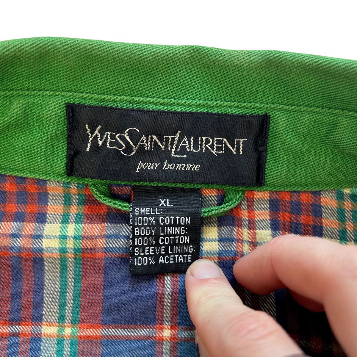 Vintage YSL Yves Saint Laurent Workwear Jacket Size XL