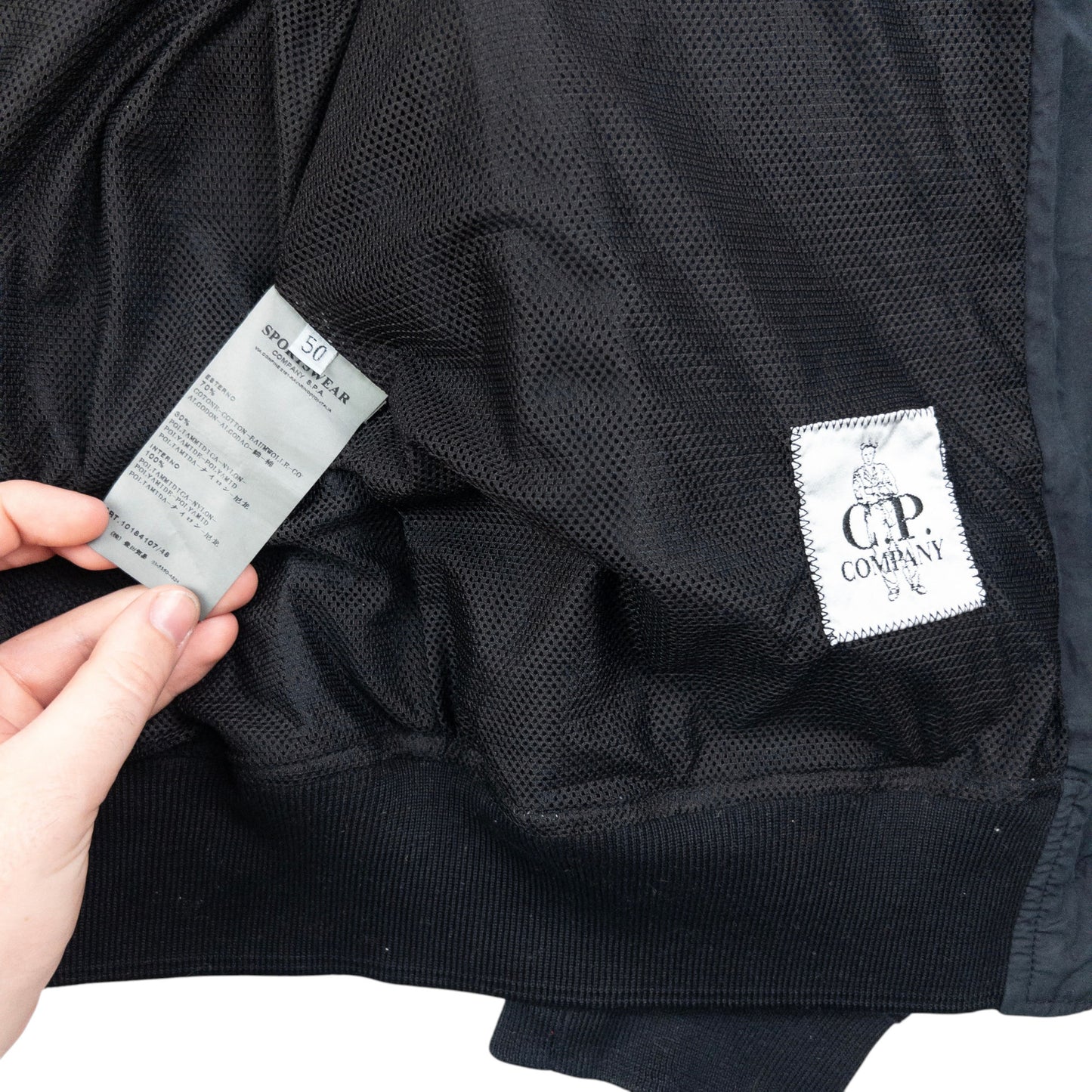 Vintage CP Company Button Up Bomber Jacket Size S