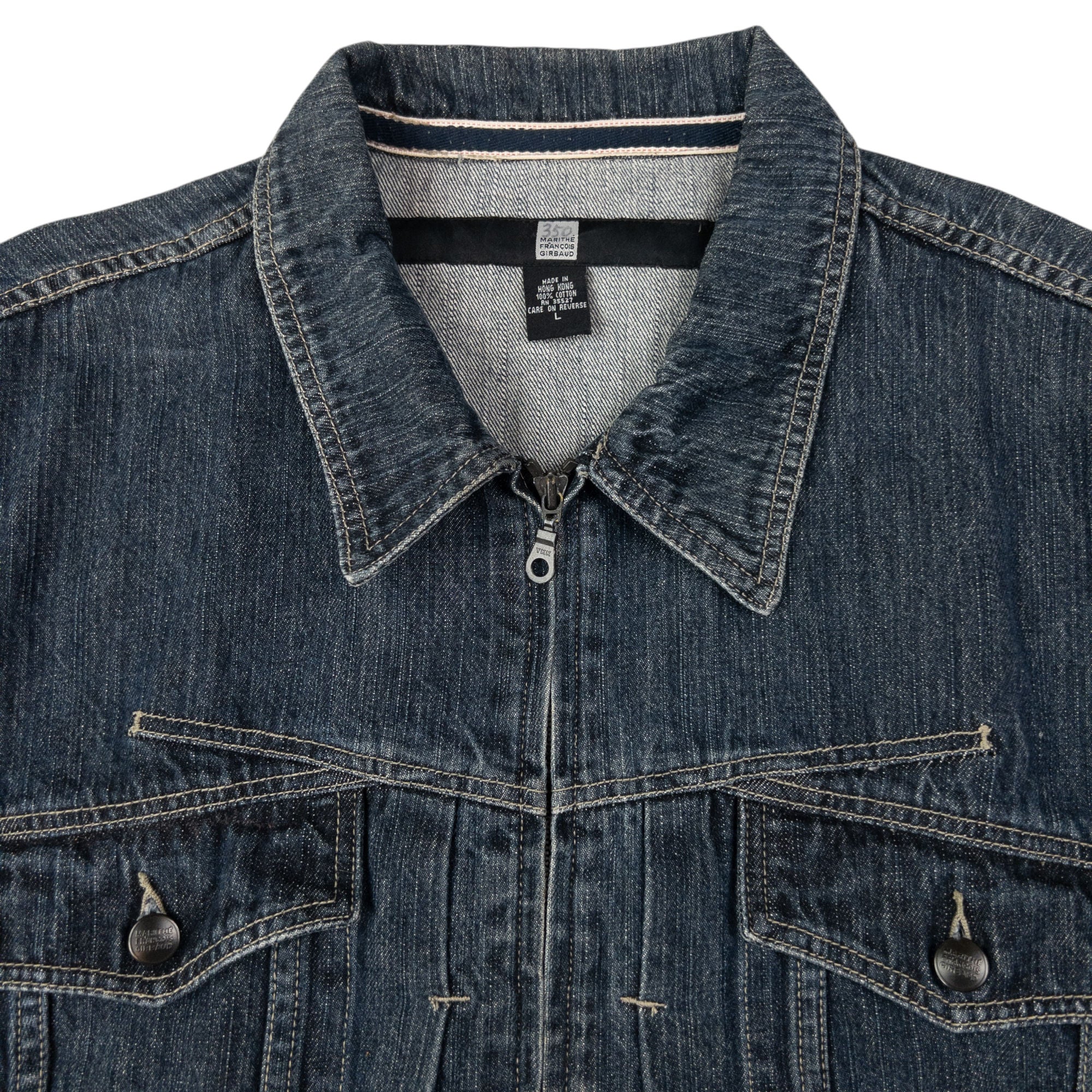 Vintage Marithe + Francois Girbaud Denim Jacket Size L